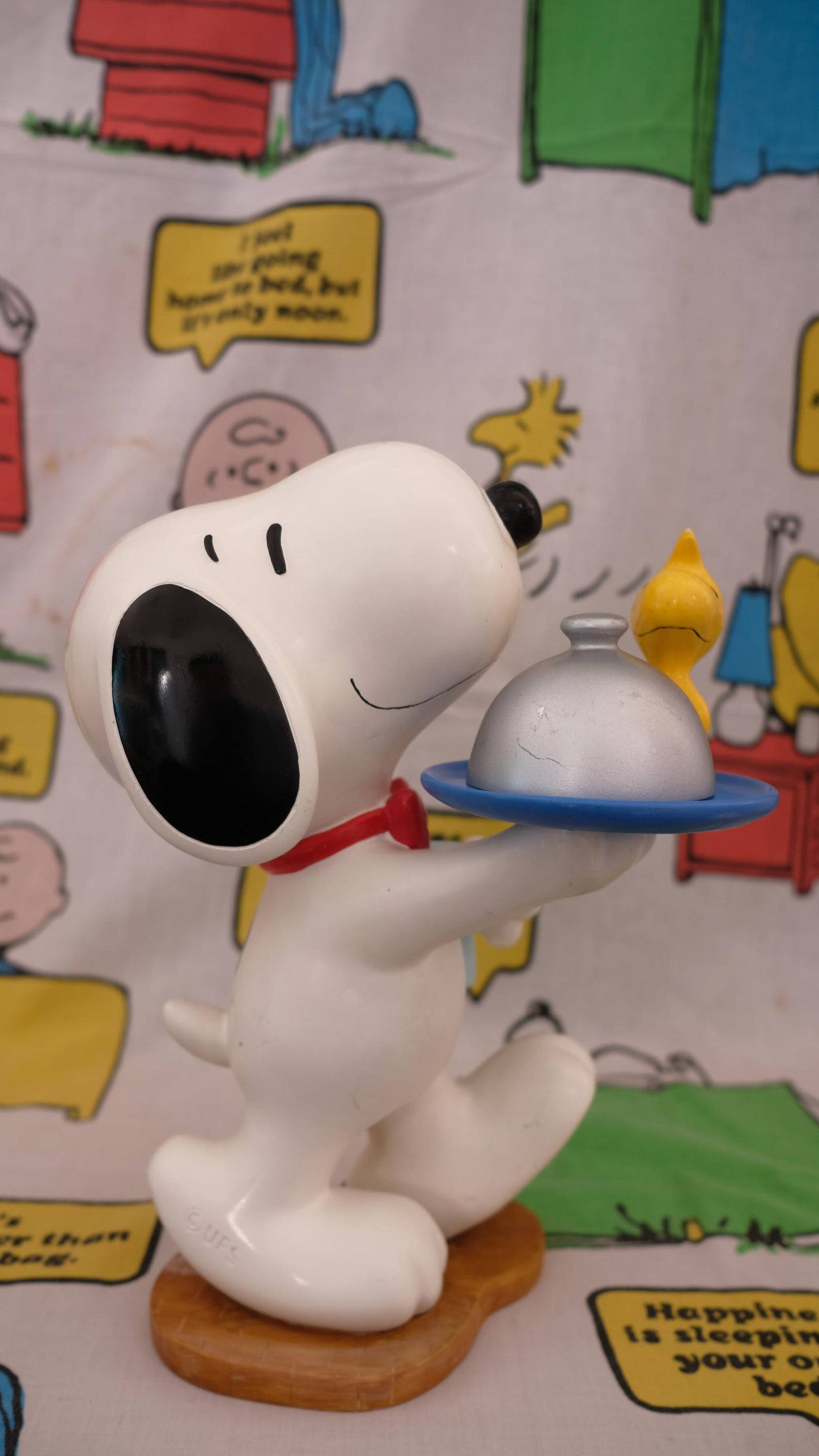 Statue en résine Snoopy UFC vintage