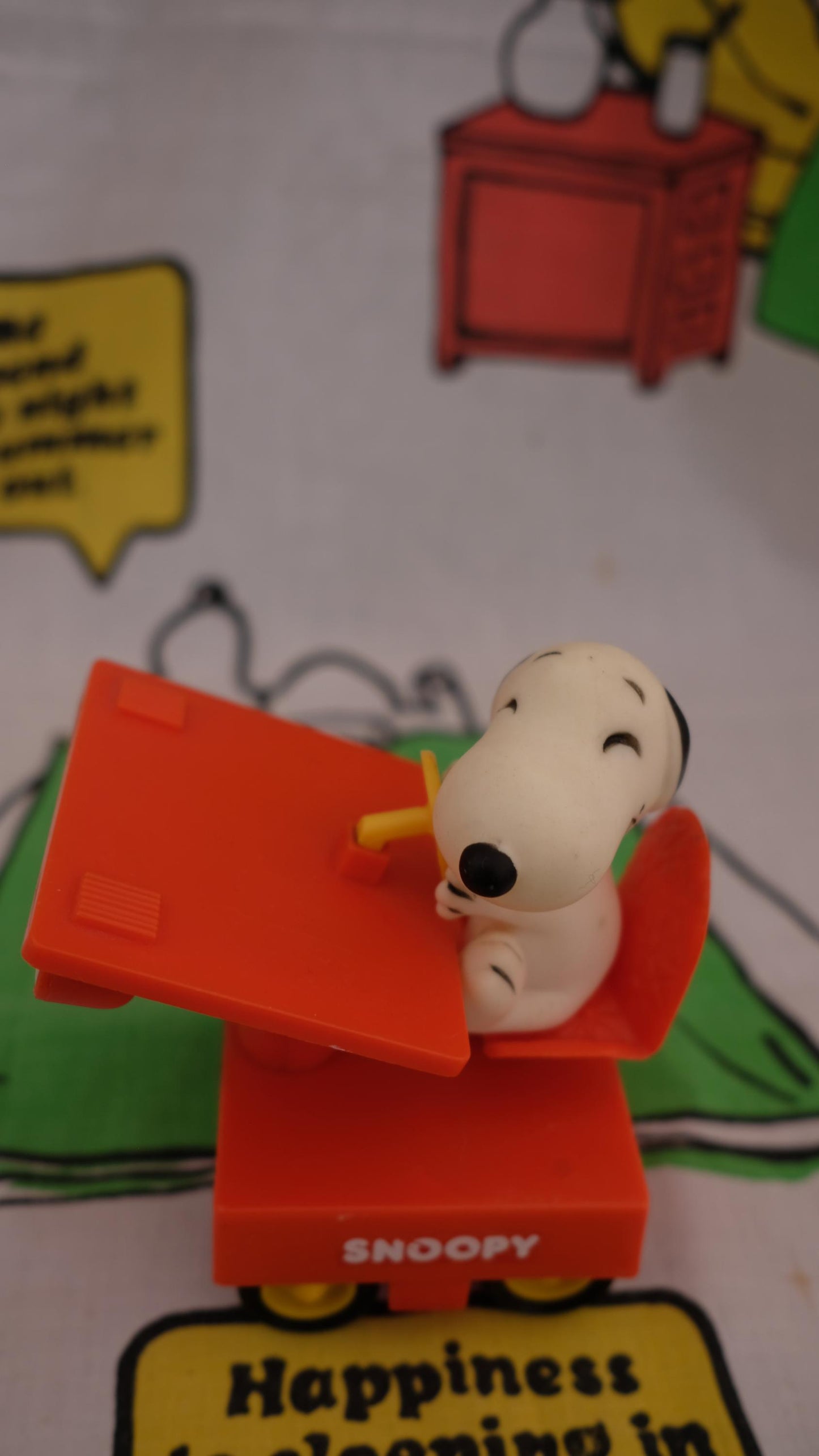 Jouet à friction Snoopy Aviva toys vintage