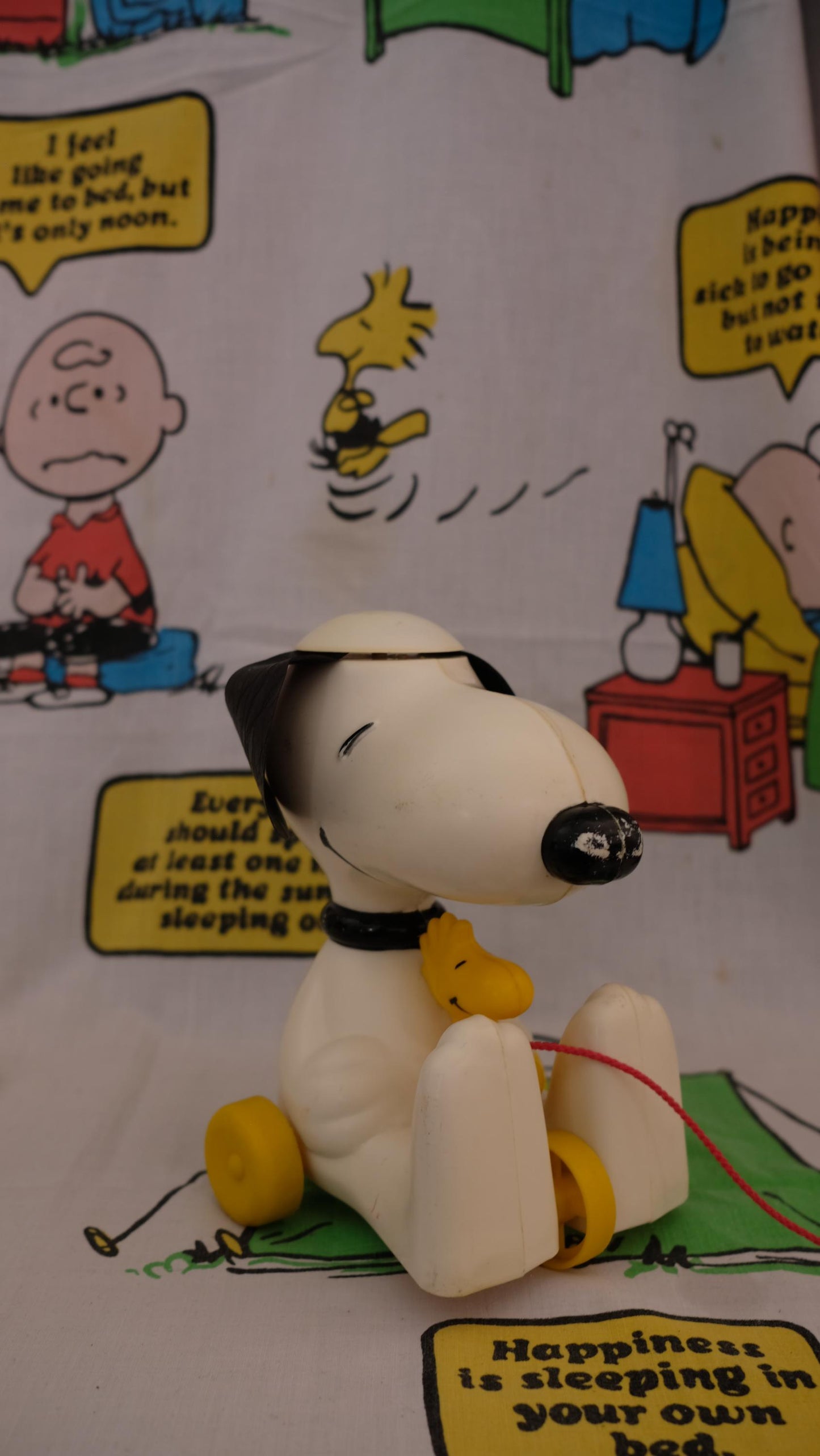 Jouet à tirer Snoopy Hasbro vintage