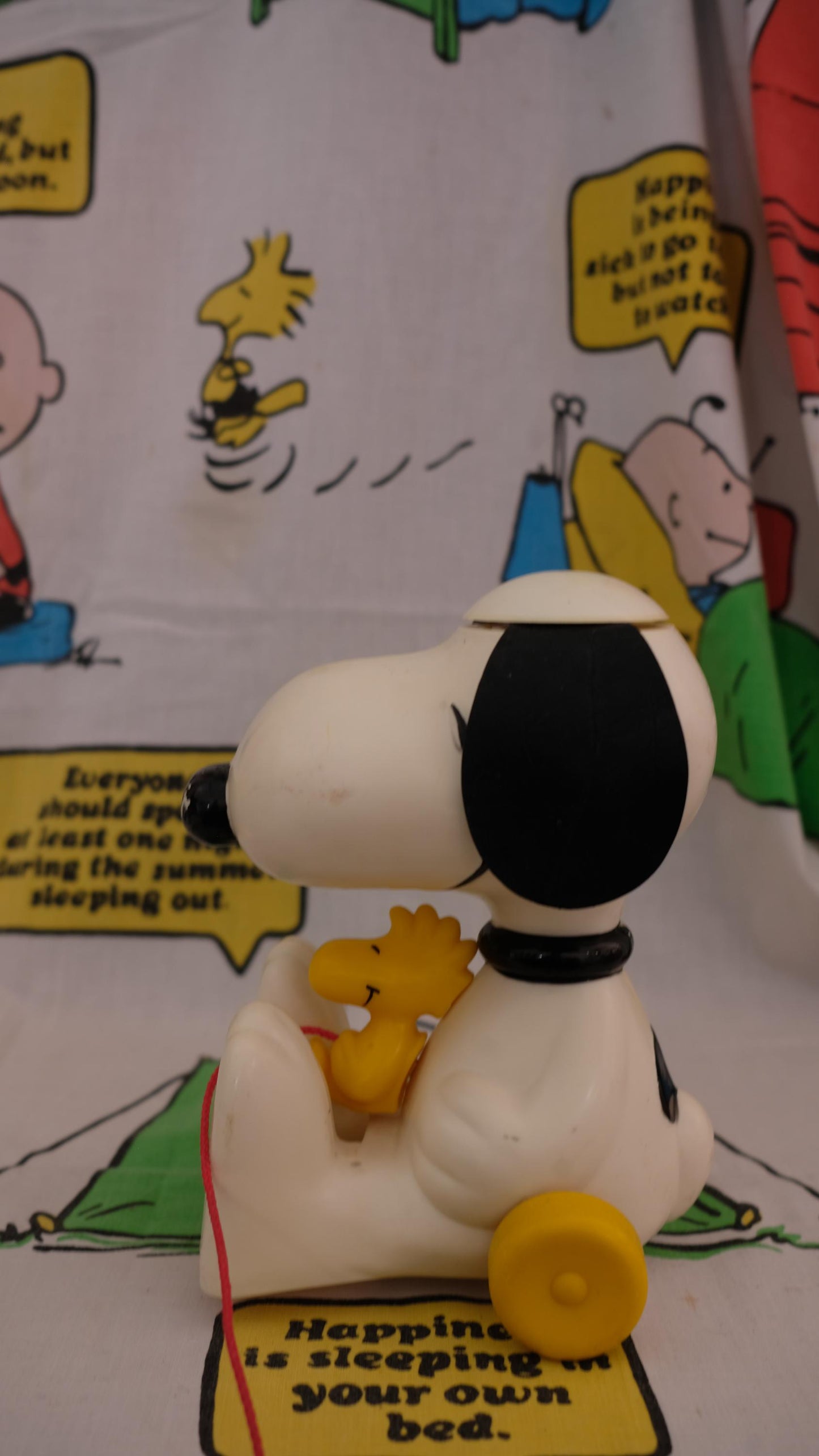 Jouet à tirer Snoopy Hasbro vintage