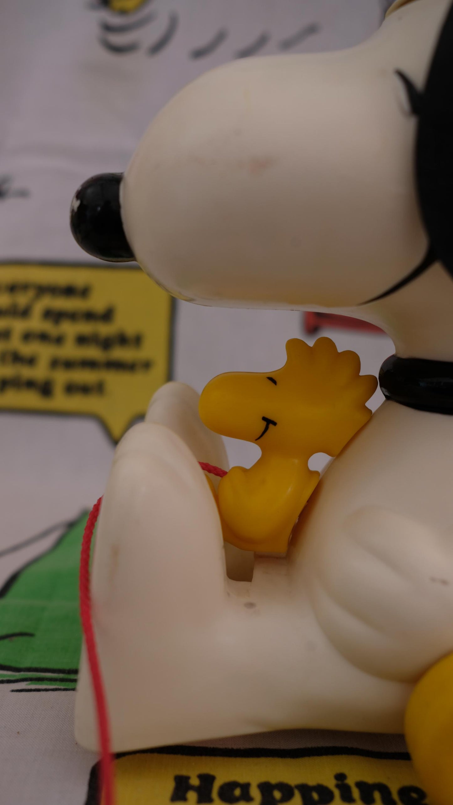 Jouet à tirer Snoopy Hasbro vintage