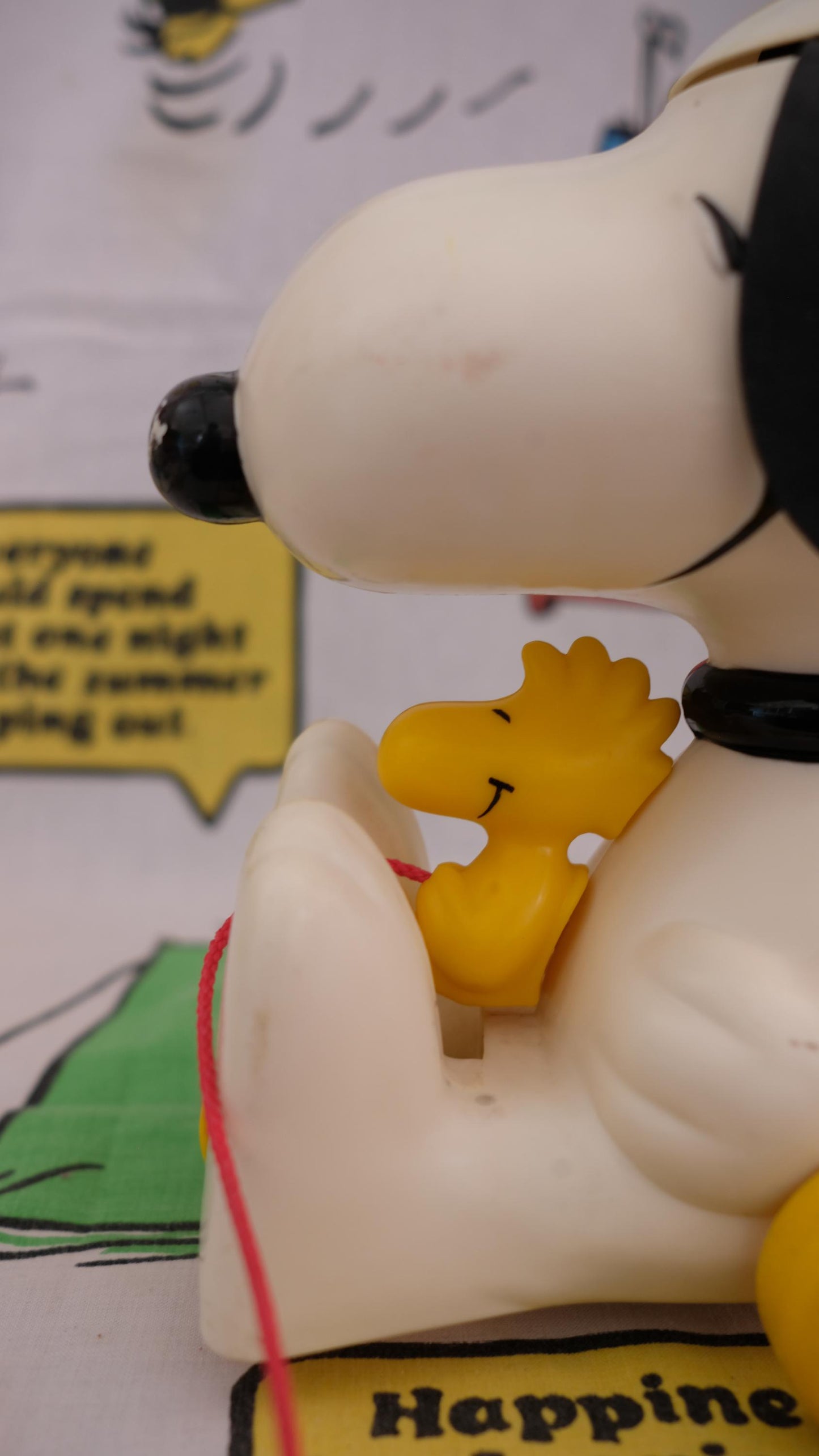Jouet à tirer Snoopy Hasbro vintage