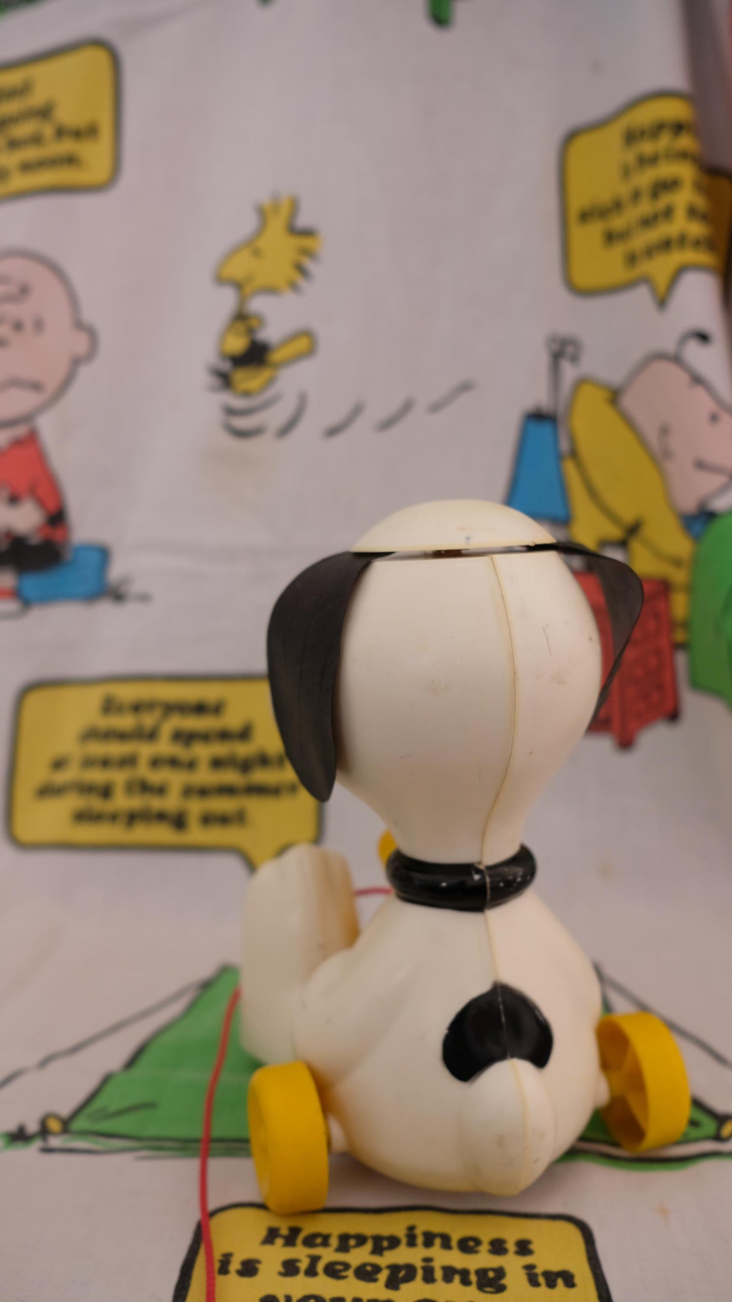 Jouet à tirer Snoopy Hasbro vintage