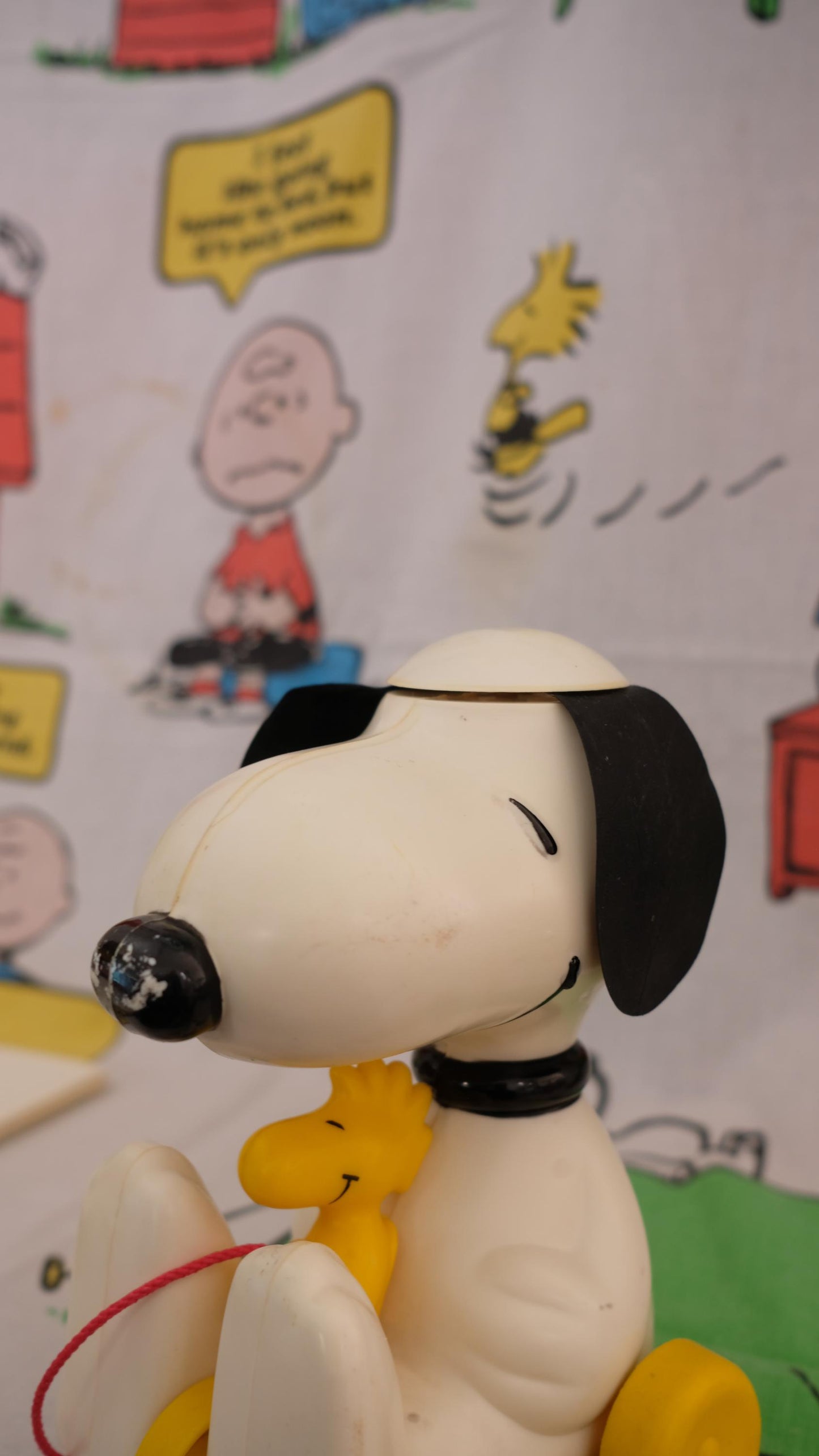 Jouet à tirer Snoopy Hasbro vintage