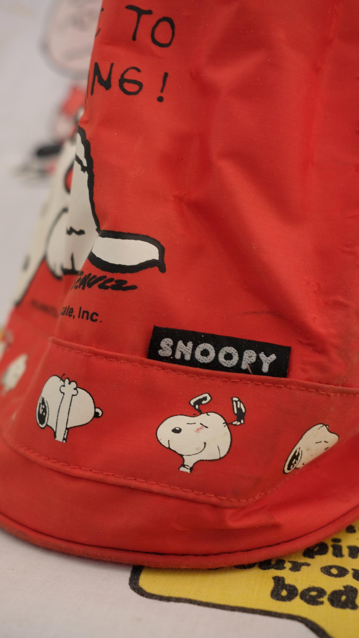 Sac fourre tout snoopy vintage