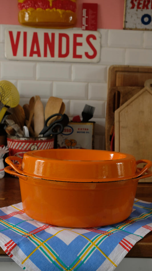 Cocotte doufeu le creuset vintage