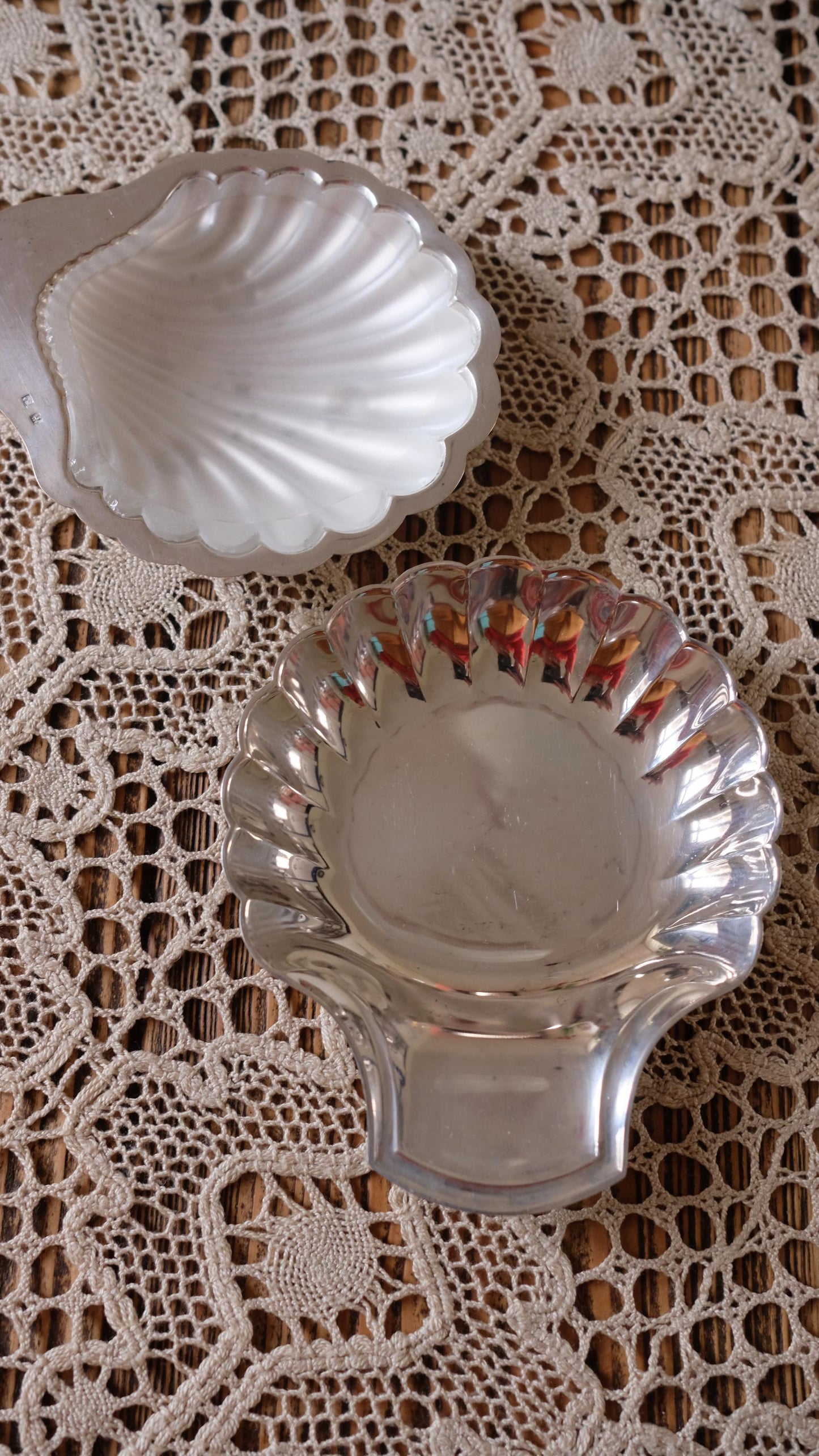 Beurrier Cristofle vintage en plaqué argent