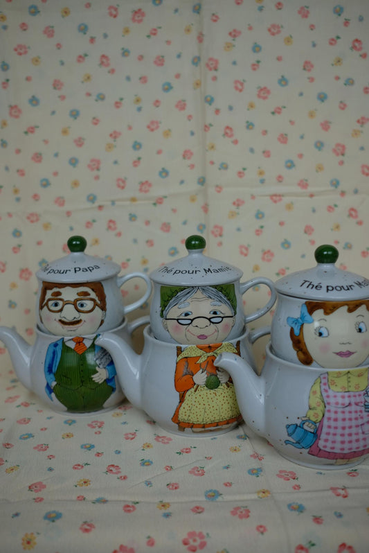 Théière individuelle facétieuse