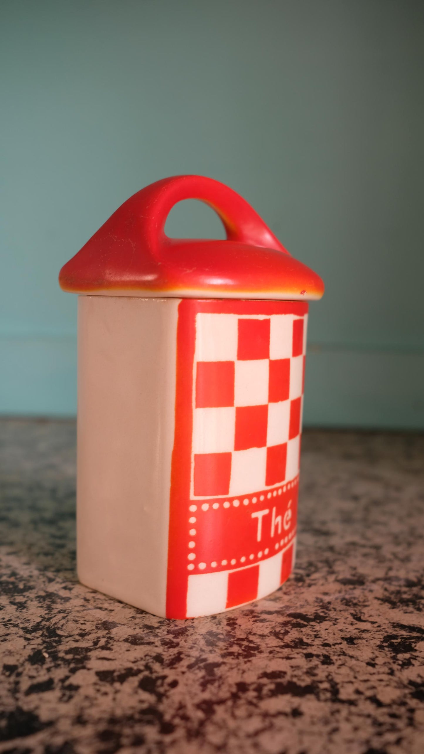 Boîte à thé made in Tchécoslovaquie vintage