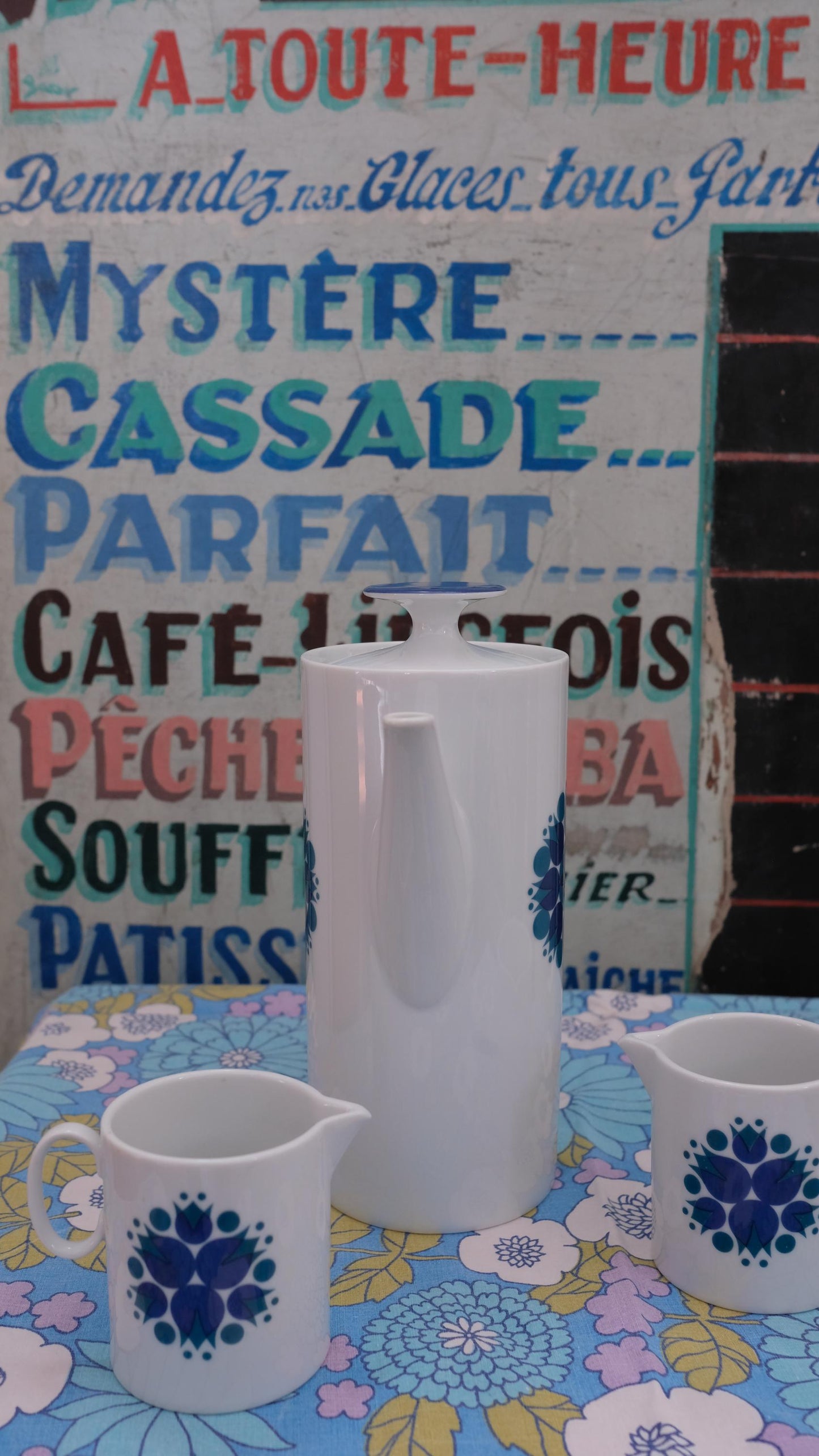 Service à café Thomas Rosenthal Germany vintage style space age