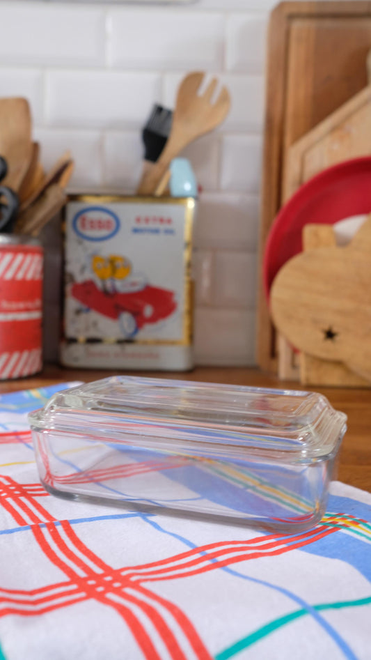 Beurrier pyrex vintage made in France