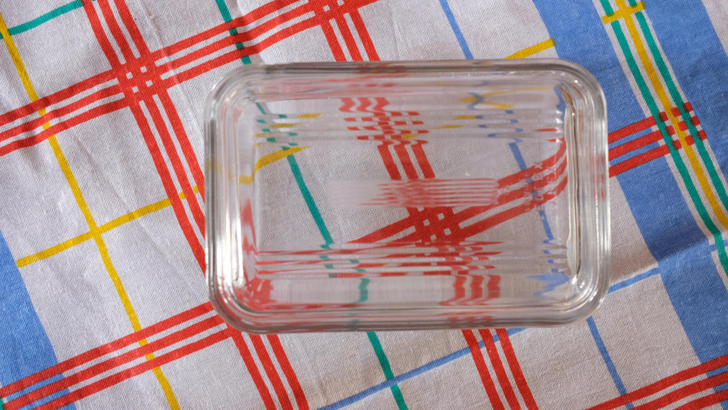 Beurrier pyrex vintage made in France