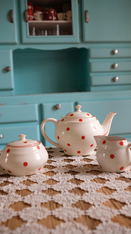 Service à thé made in tchécoslovaquie vintage