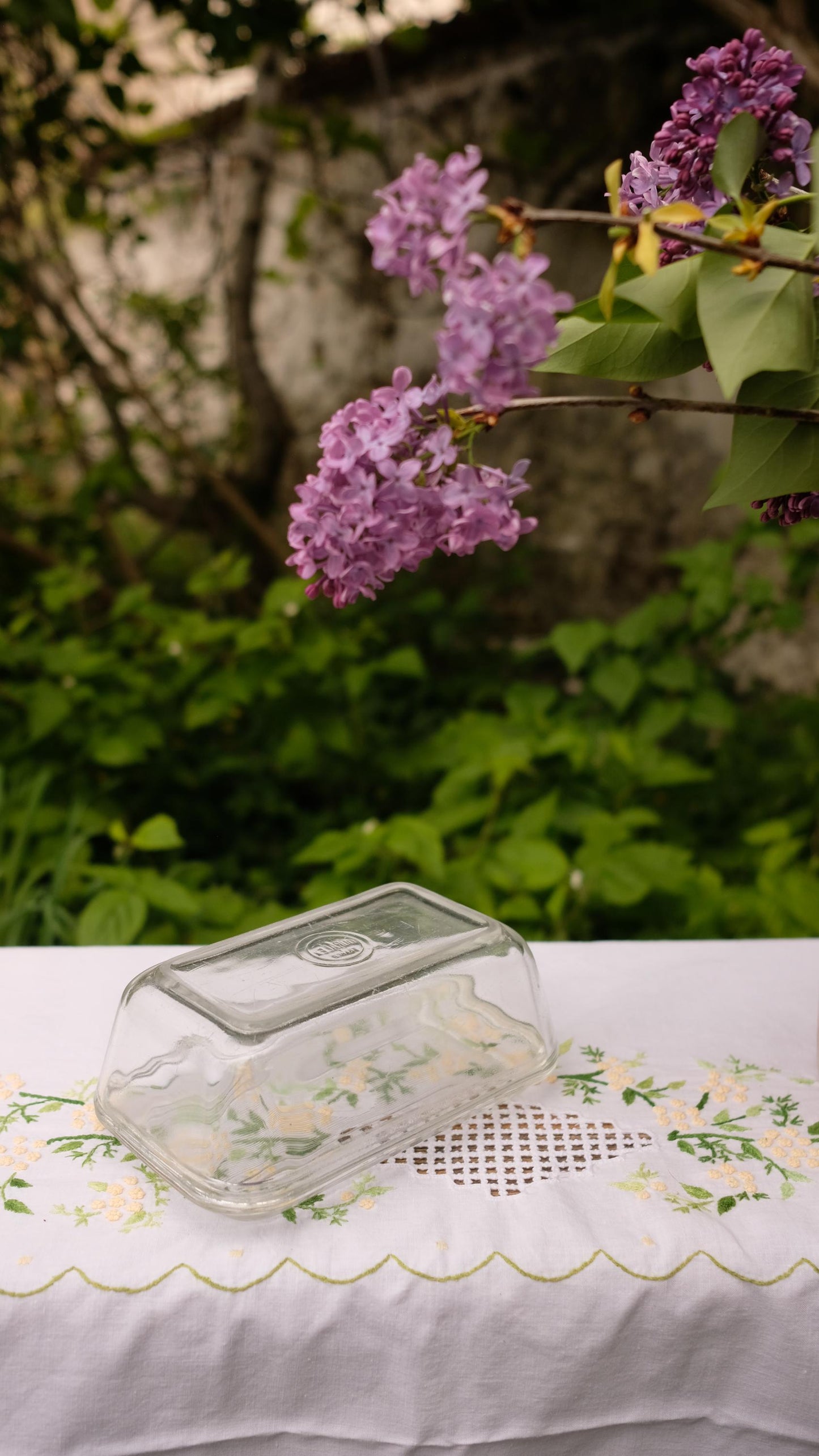 Beurrier duralex vintage