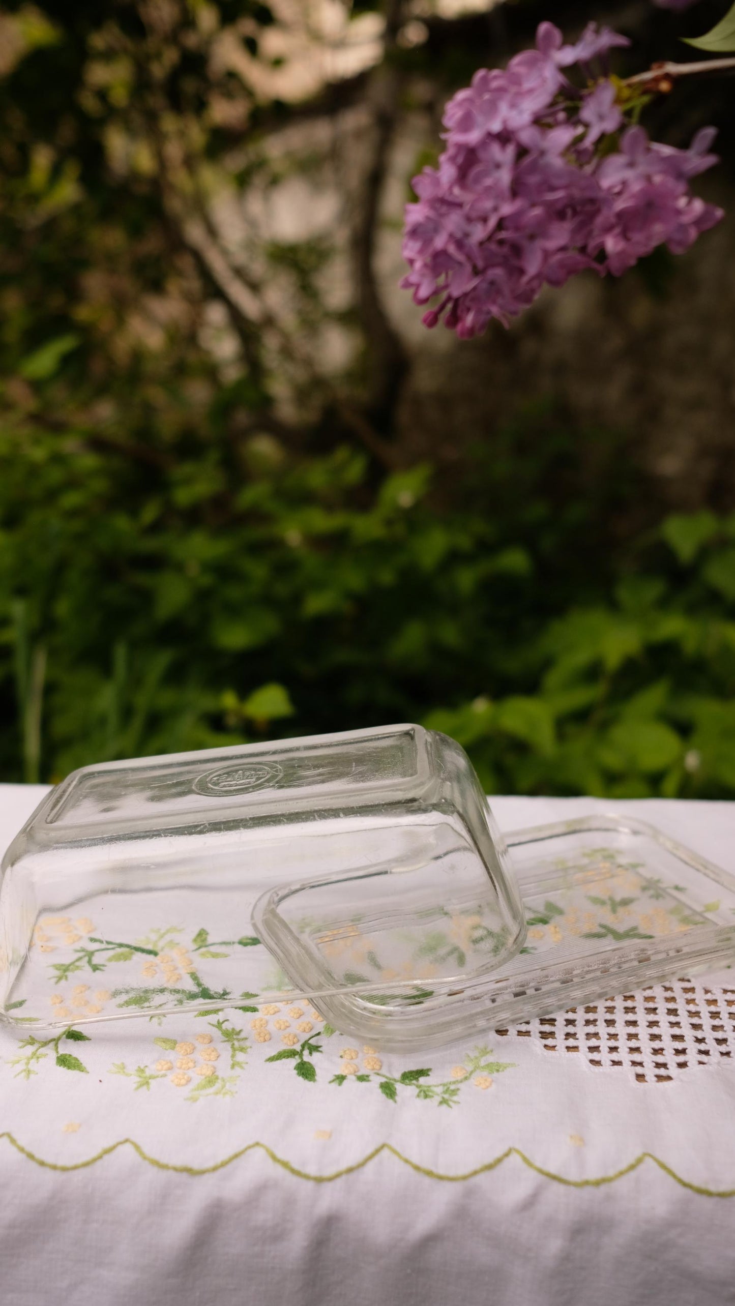 Beurrier duralex vintage