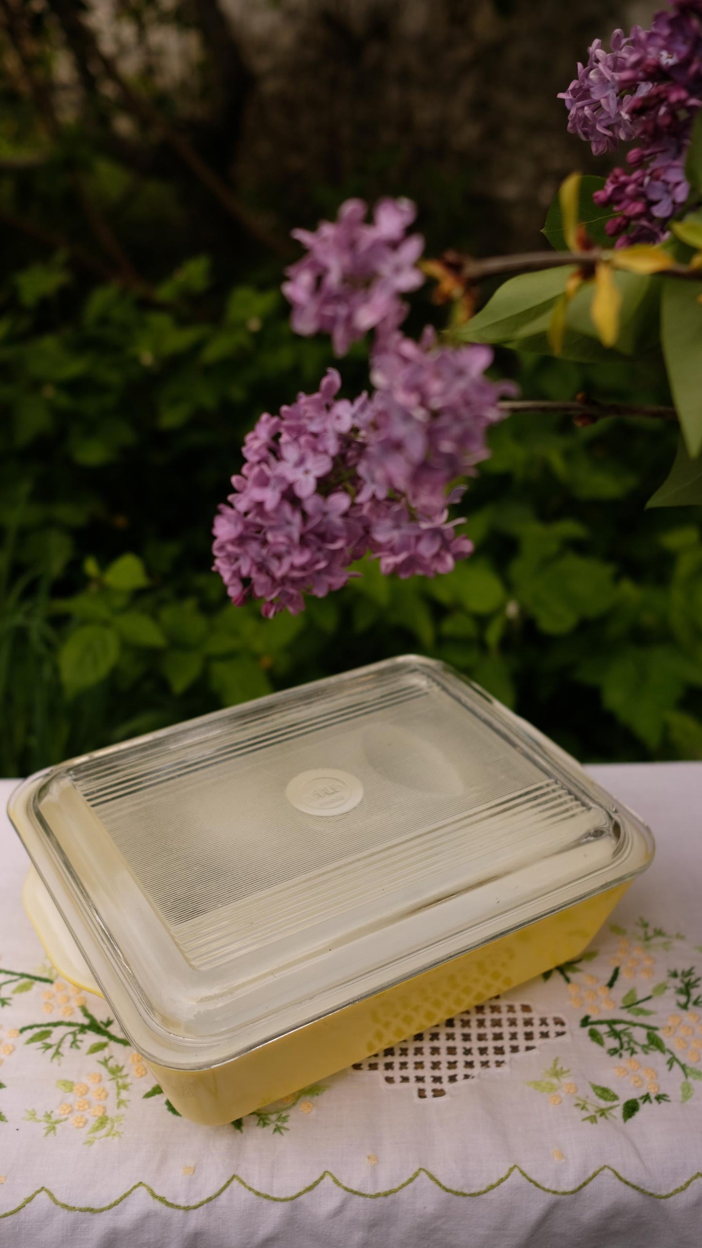 Plat à four pyrex made in Usa vintage