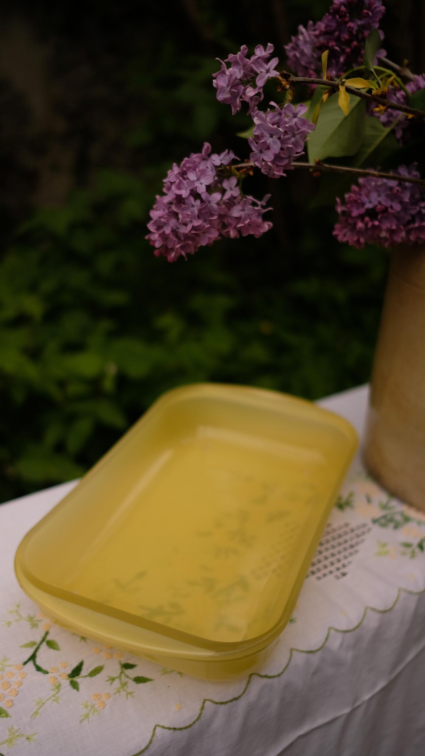 Lot de trois plats pyrex sendex vintage made in France