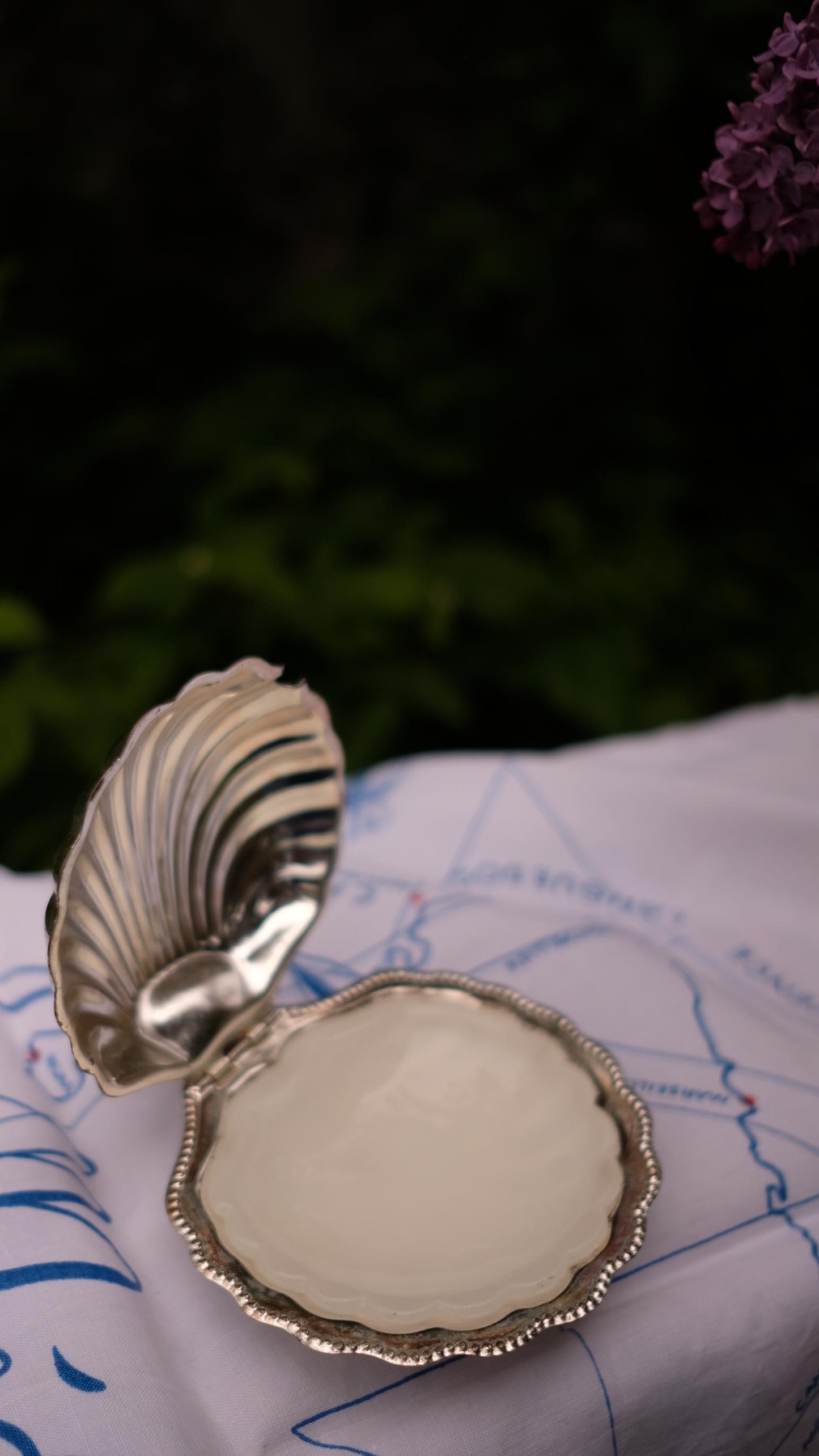 Beurrier coquillage vintage