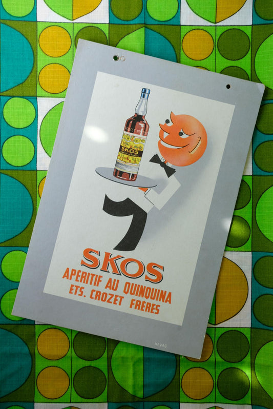 Cartons publicitaires Skos appéritifs