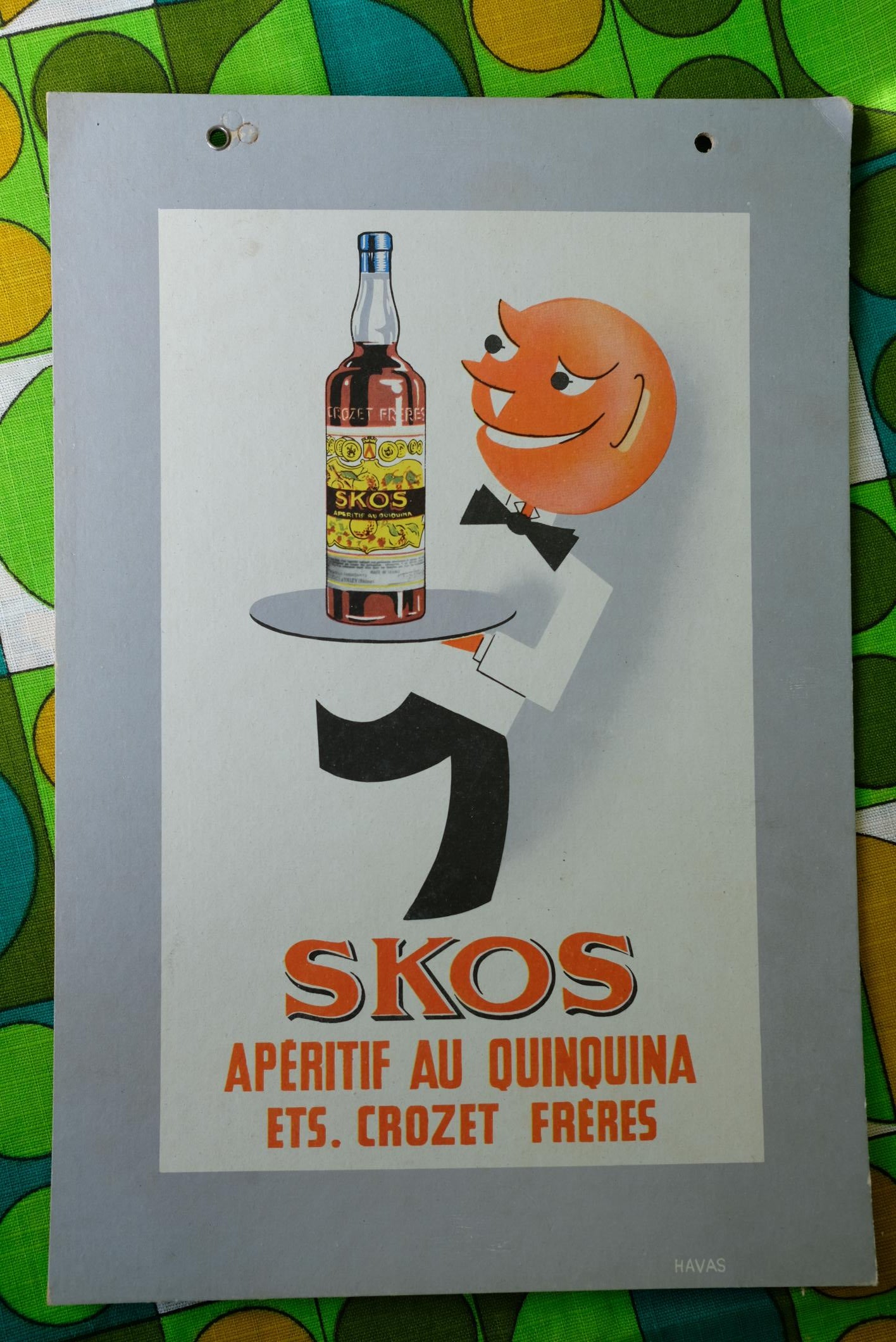 Cartons publicitaires Skos appéritifs