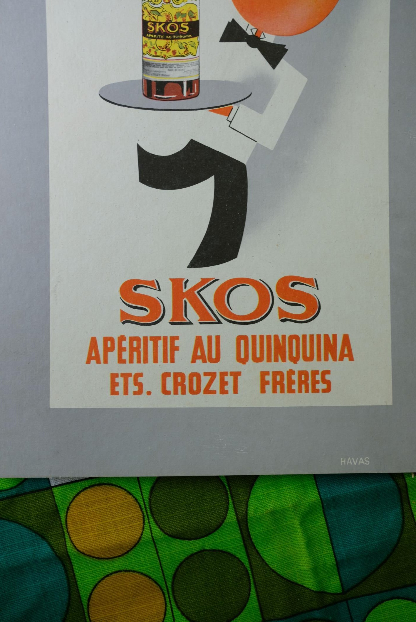 Cartons publicitaires Skos appéritifs