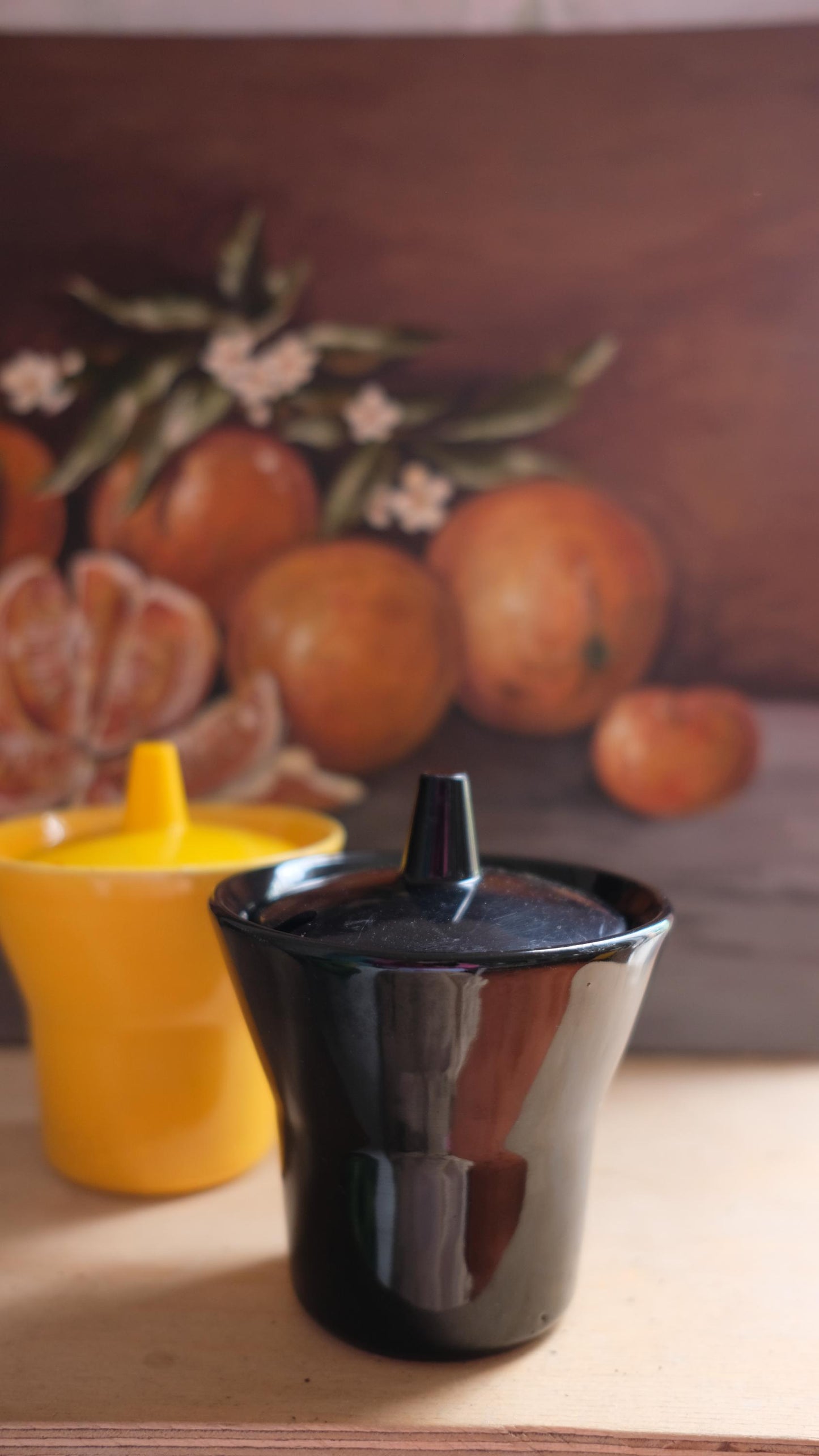 Lot de deux pot à moutarde Grey Poupon vintage