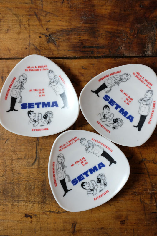 Vide-poches publicitaire Setma en mélaminé