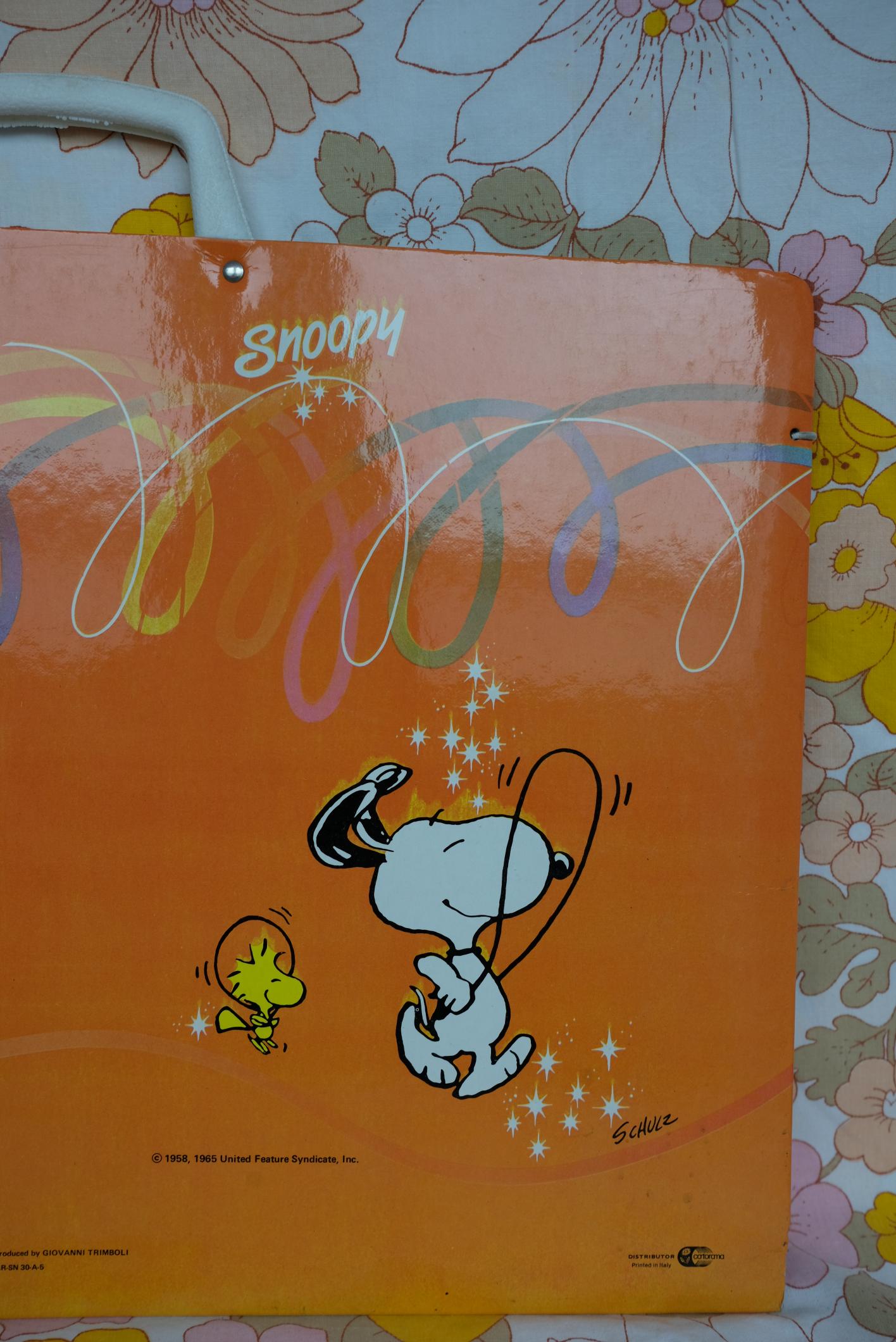 Carton à dessin snoopy