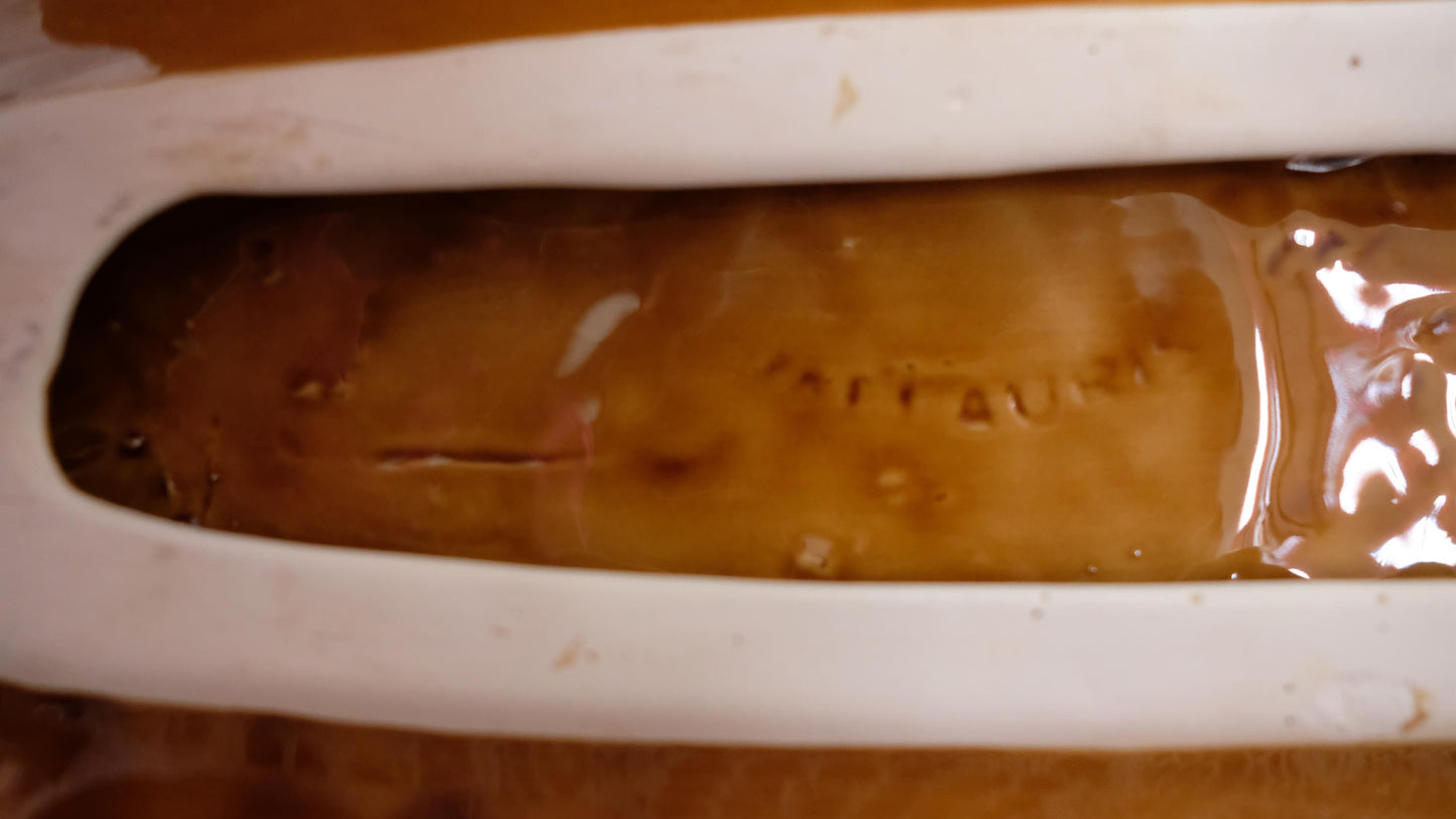 Plat à cake vintage signé Vallauris
