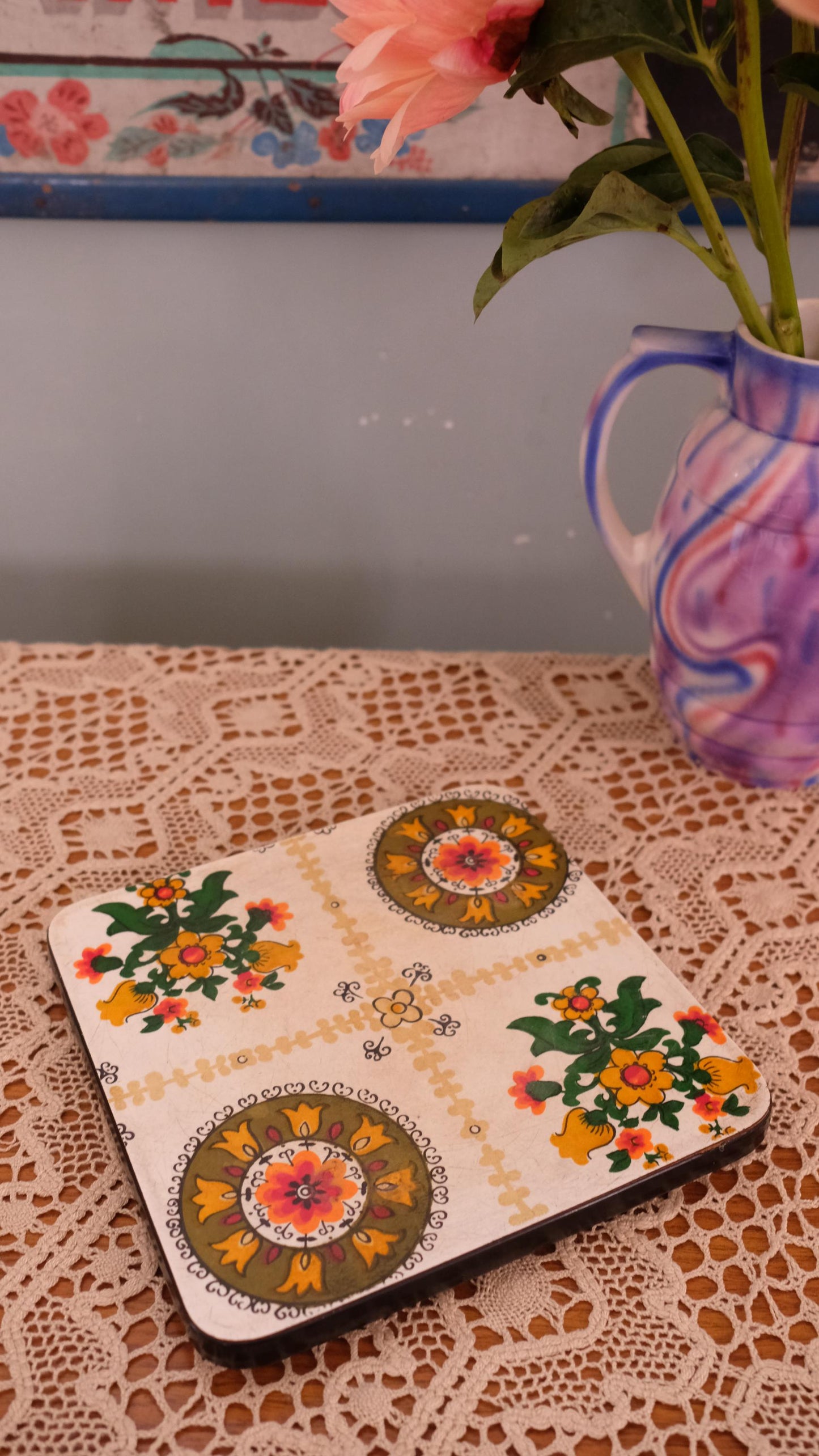 Dessous de plat vintage en formica
