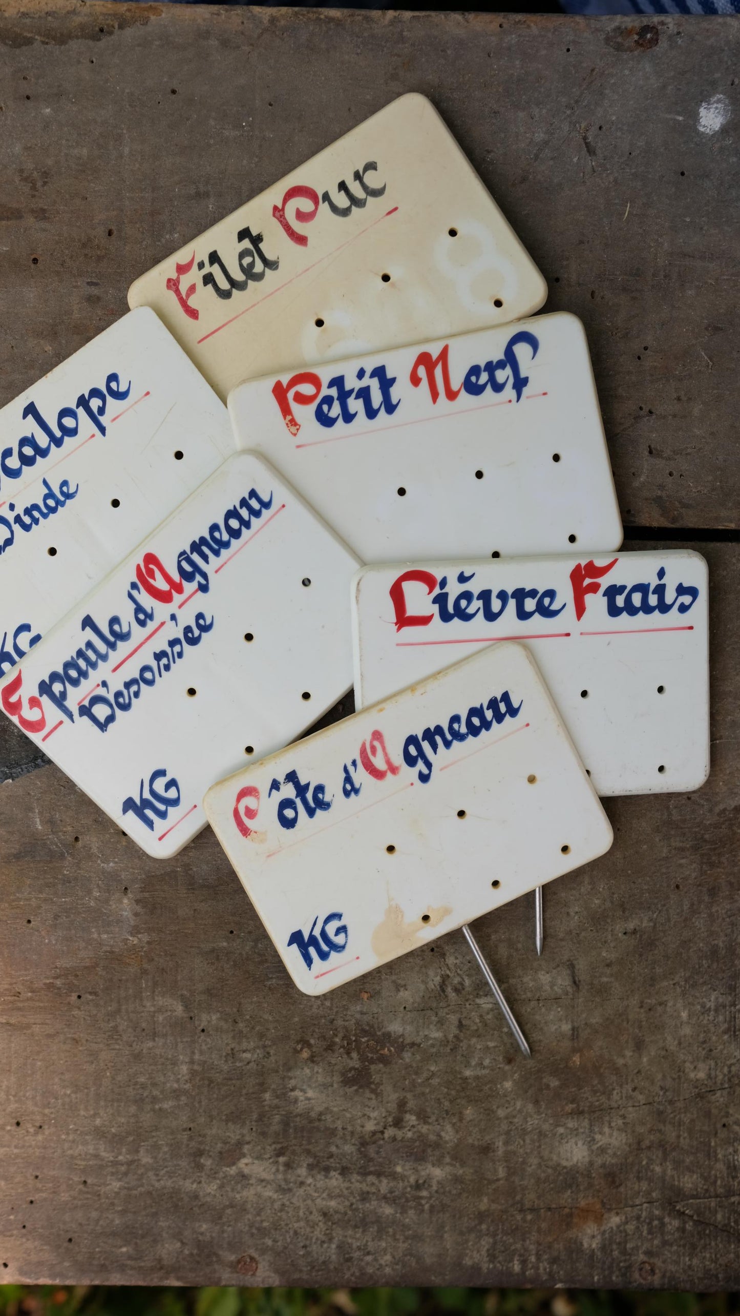 Etiquettes de boucheries vintage 2/2