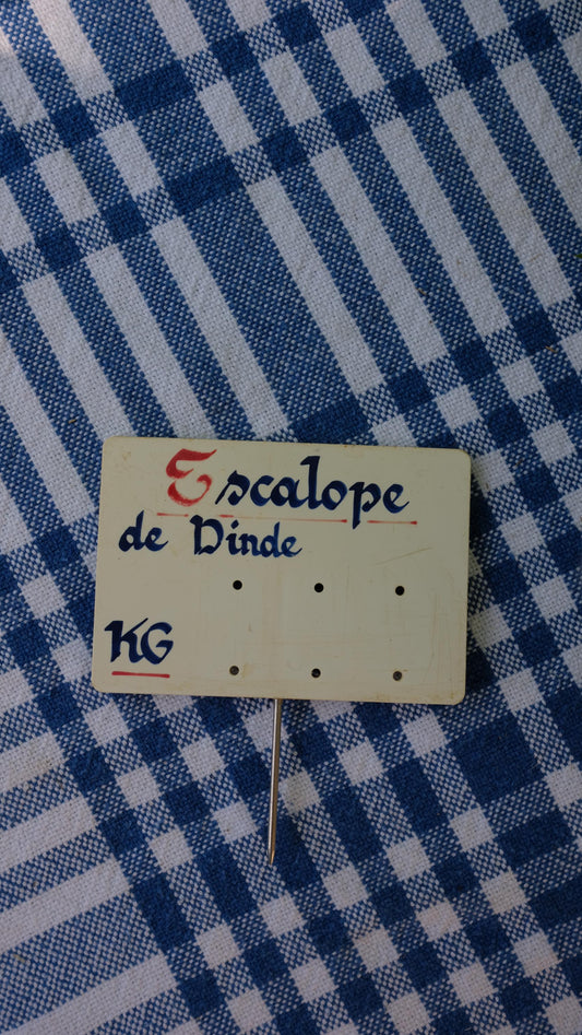 Etiquettes de boucheries vintage 2/2