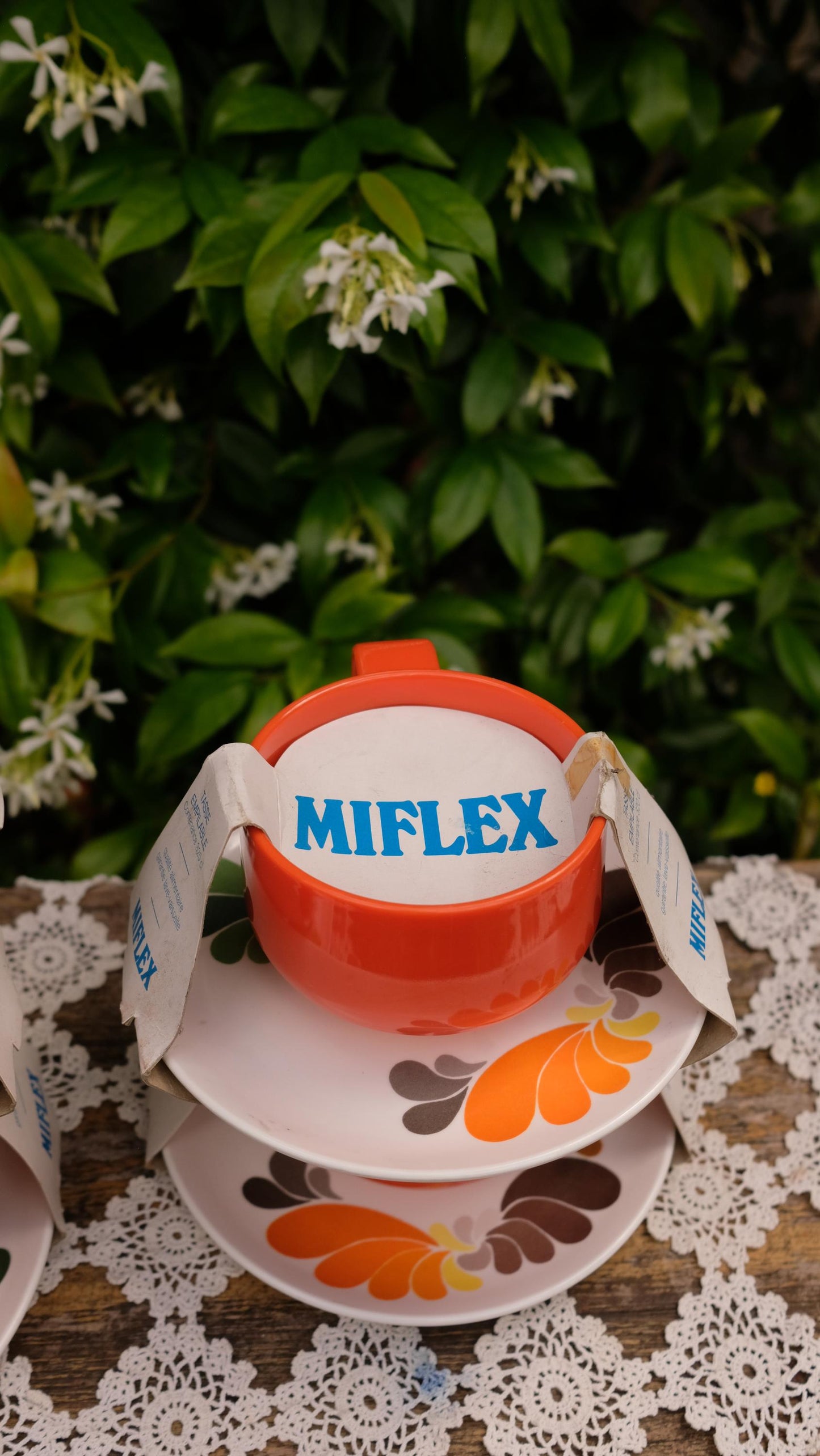 Vaiselle en mélaminé Miflex made in France