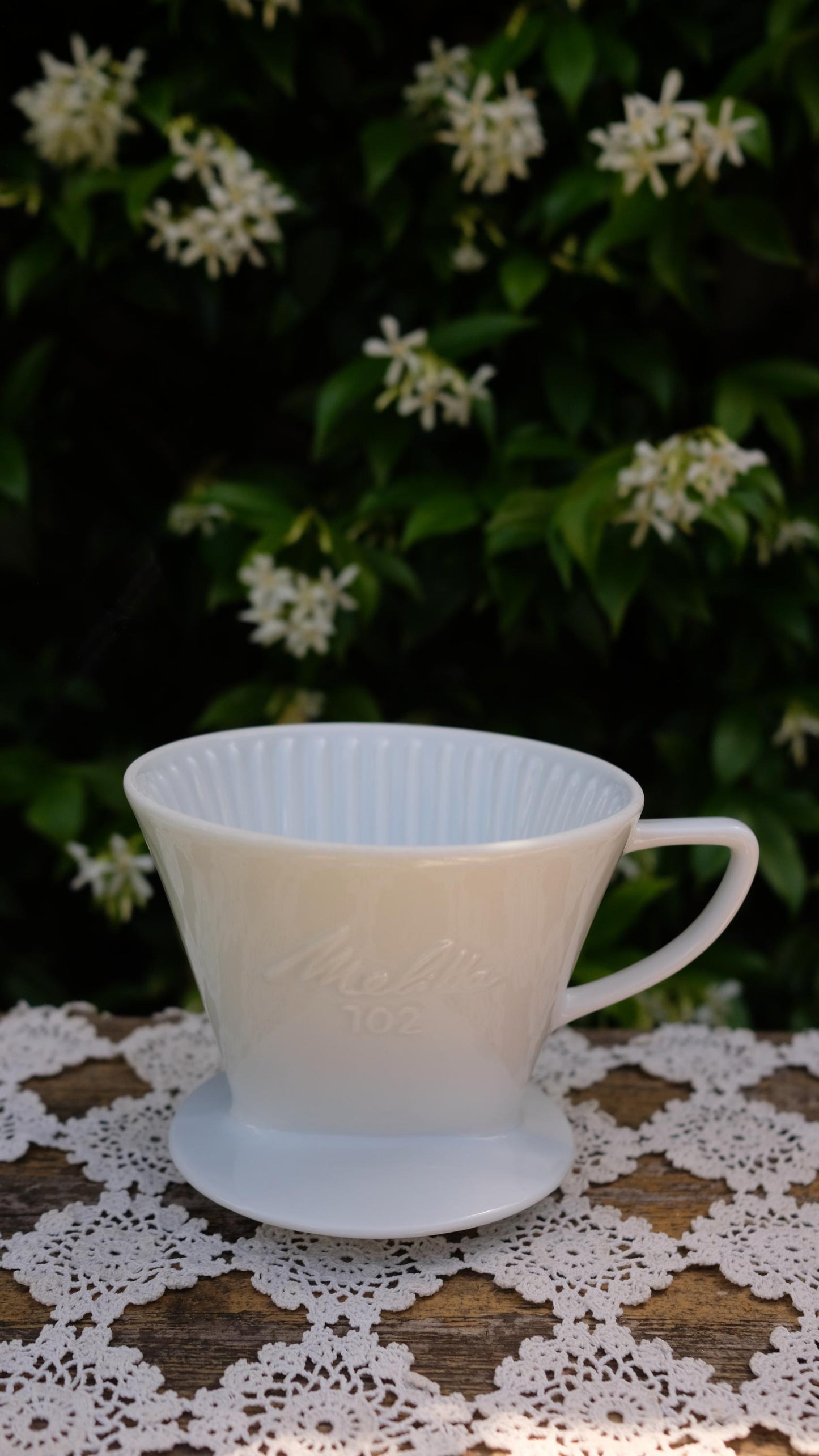 Porte filtre 101 melitta vintage en porcelaine