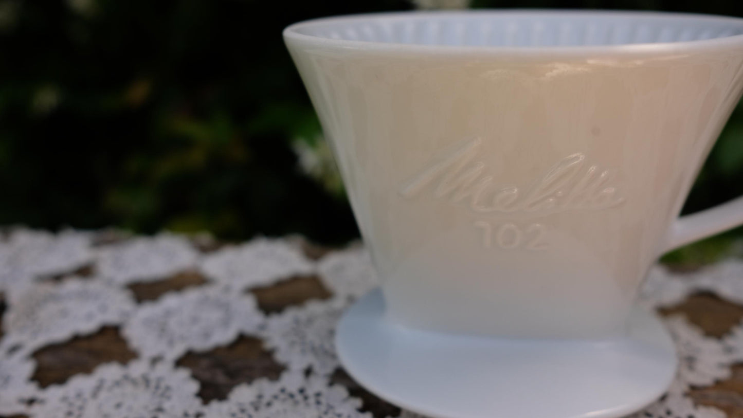 Porte filtre 101 melitta vintage en porcelaine