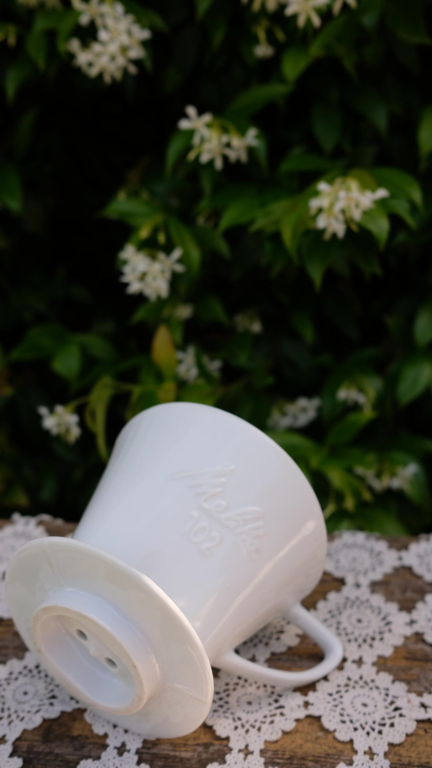 Porte filtre 101 melitta vintage en porcelaine