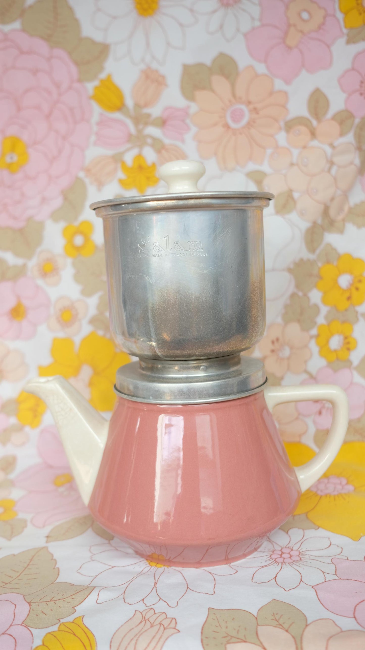 Cafetière Salam Villeroy et Boch Rose framboise