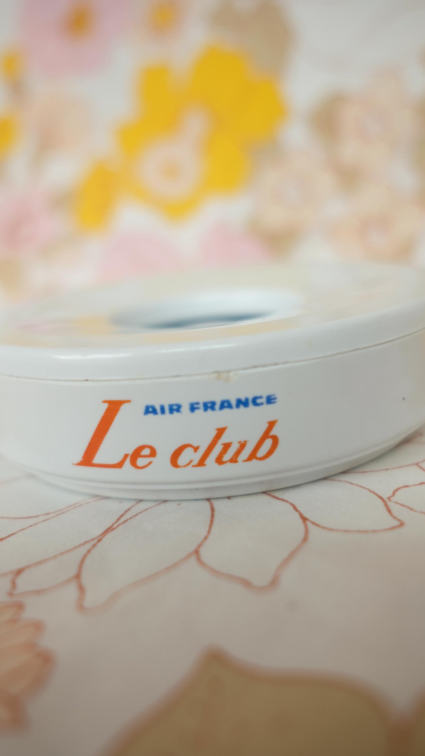 Cendrier publicitaire le club Air France en mélaminé