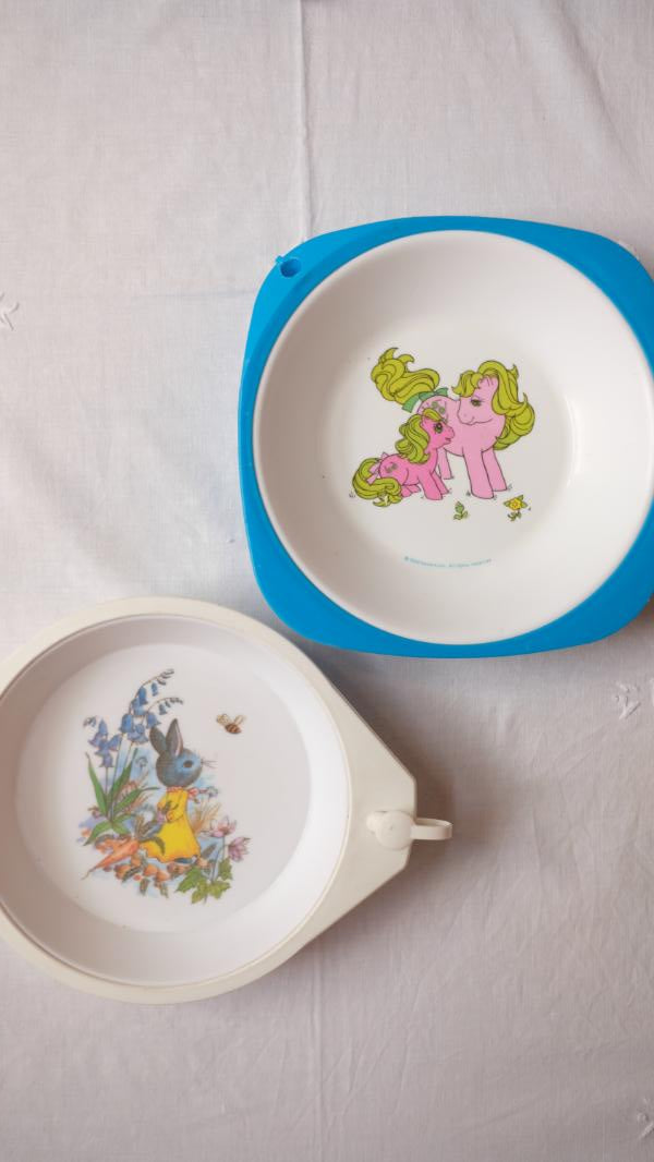 Assiettes à bouillie pour bébé mon petit poney