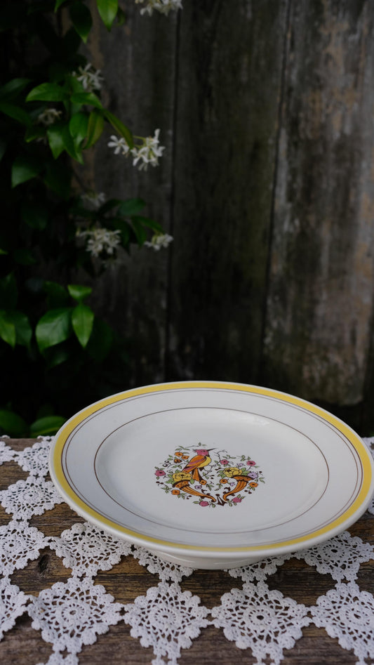 Compotier vintage Boch la Louvières