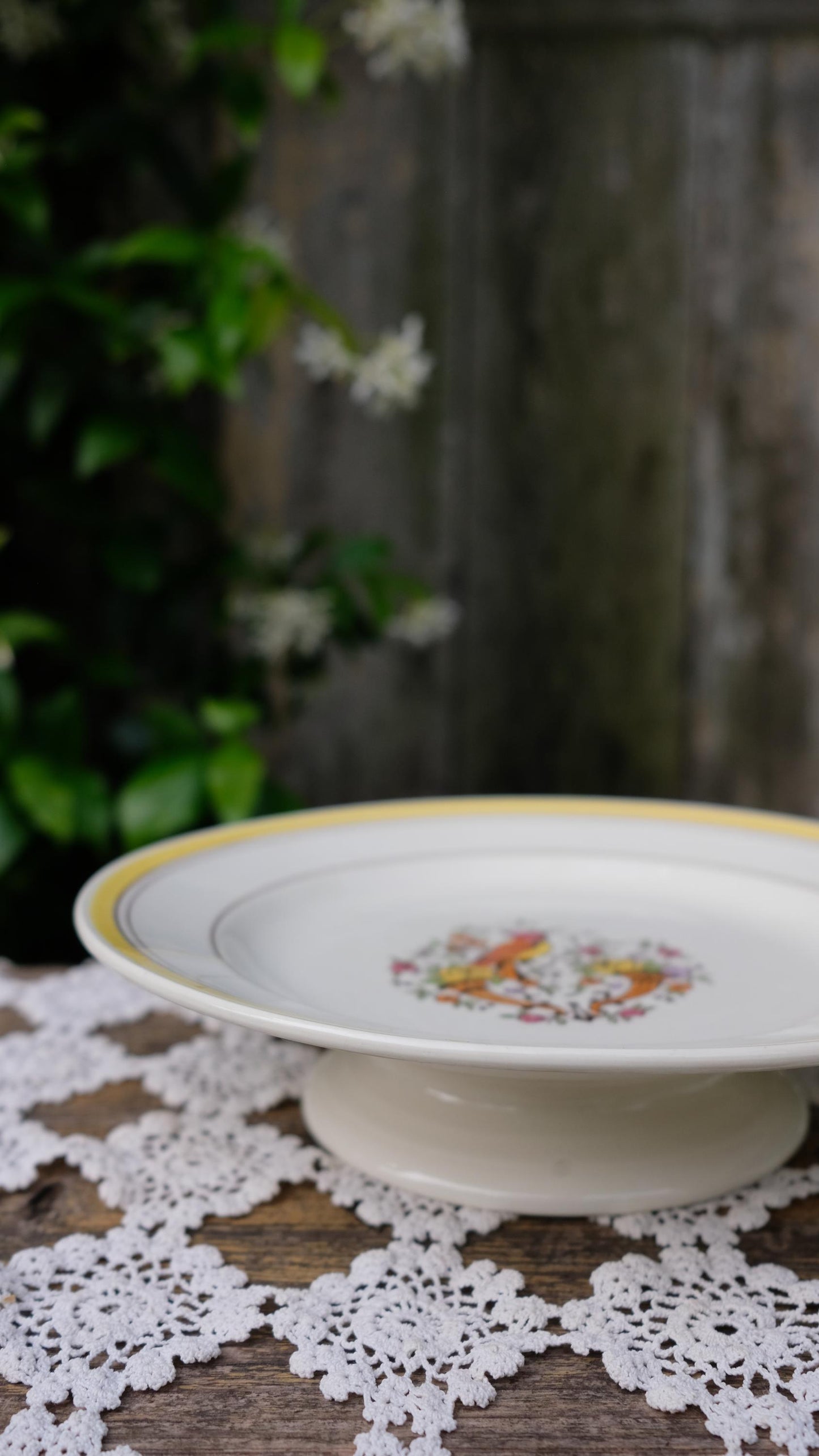 Compotier vintage Boch la Louvières