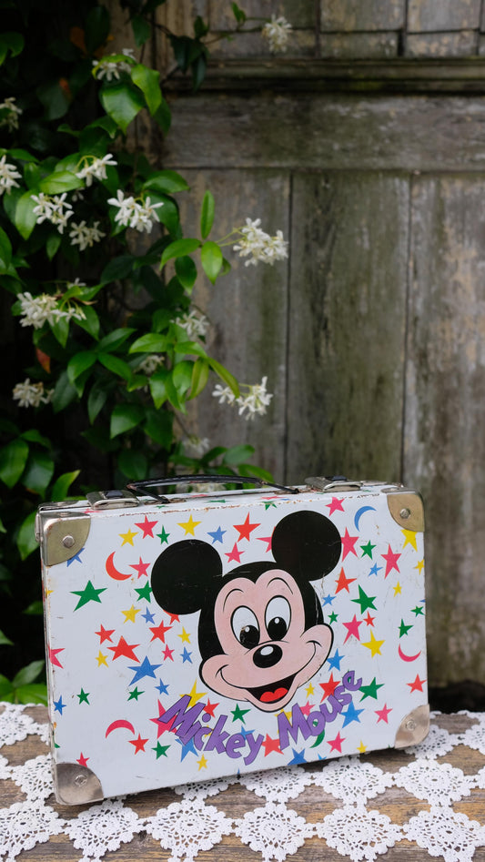 Malette Mickey vintage en métal