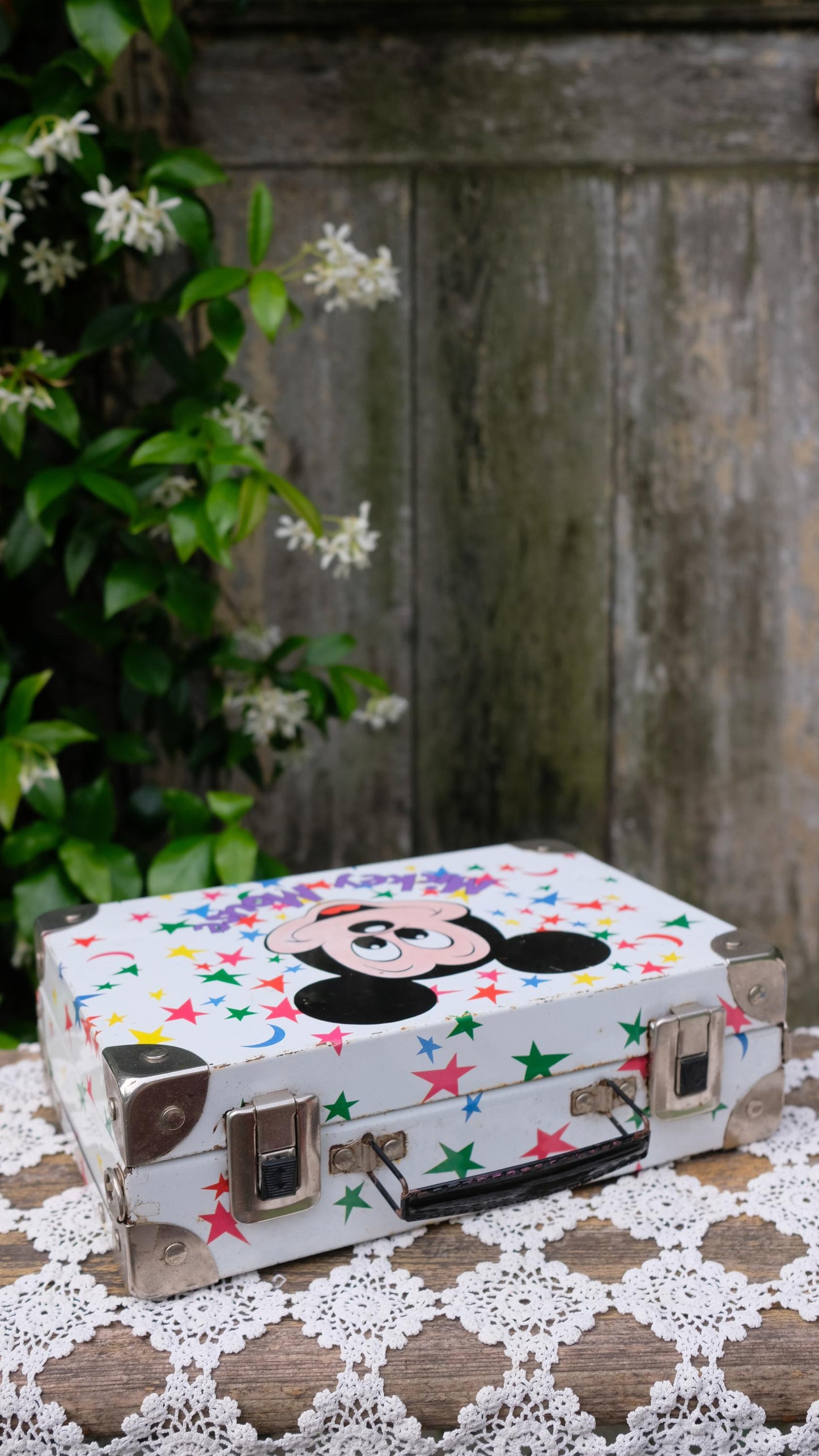 Malette Mickey vintage en métal