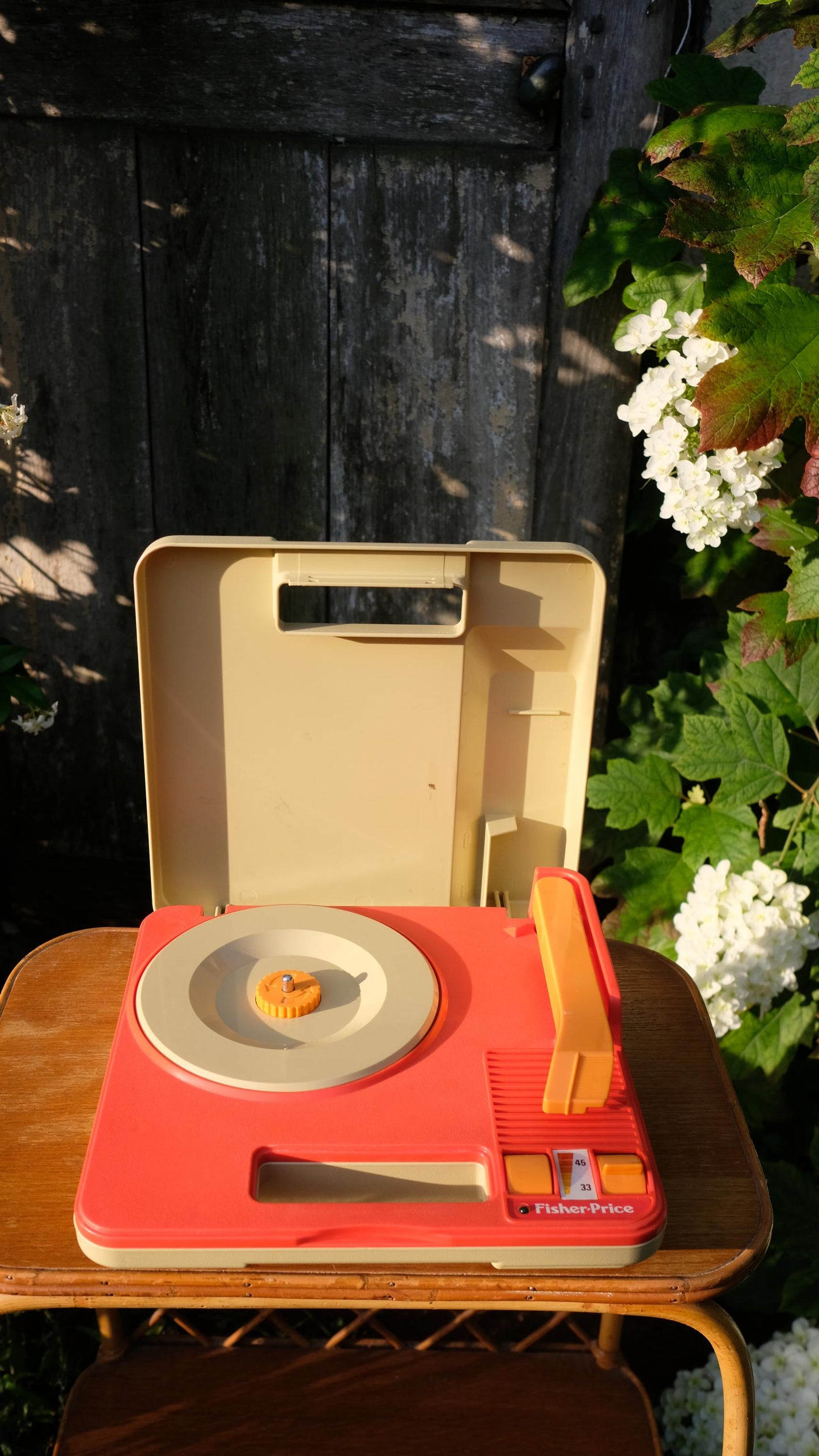 Platine vinyle portative Fisher Price vintage de 1983
