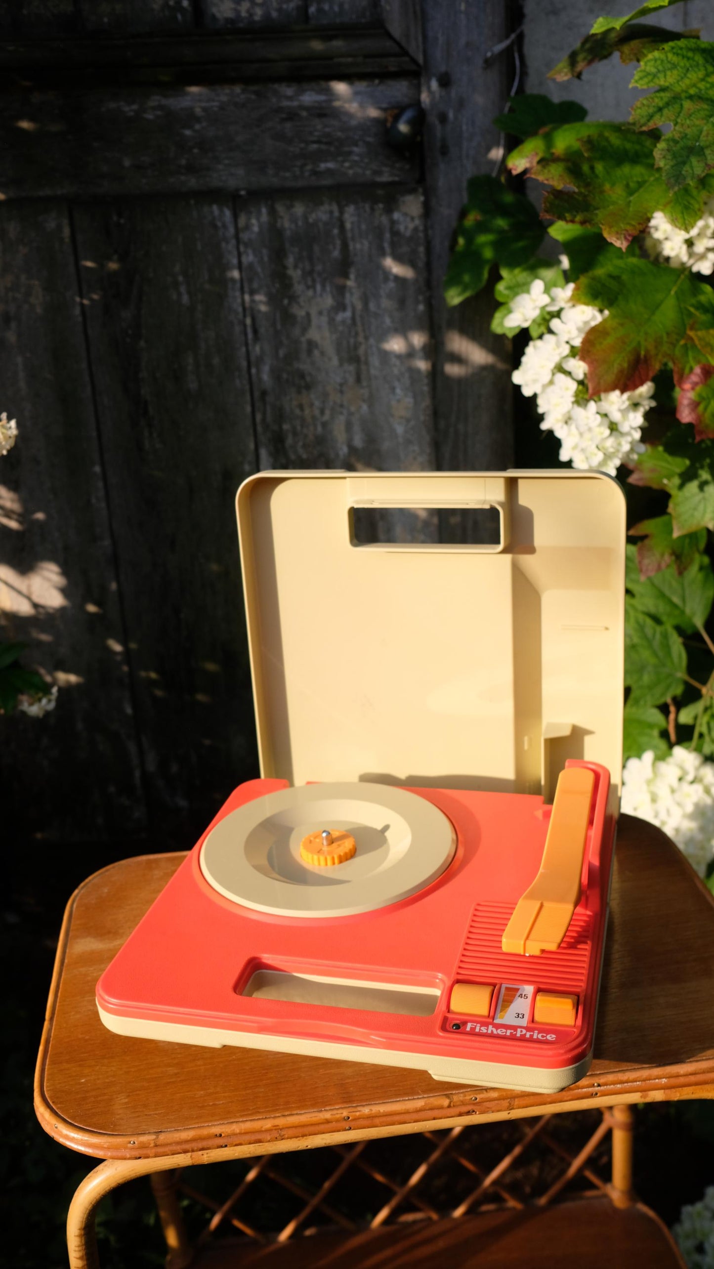 Platine vinyle portative Fisher Price vintage de 1983
