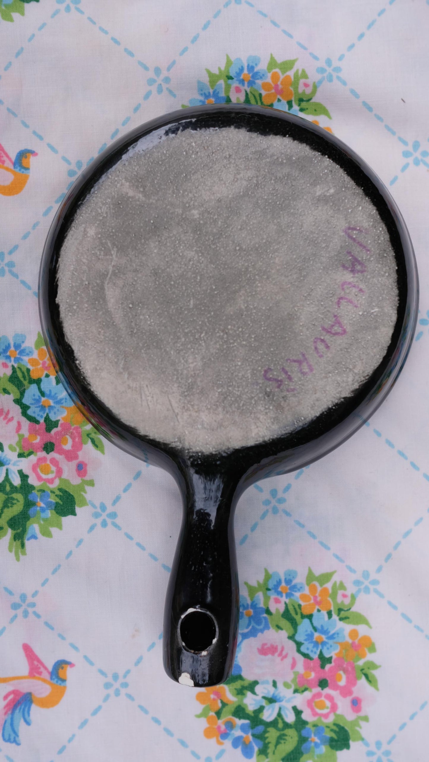 Poêlon trompe l'œil Vallauris vintage