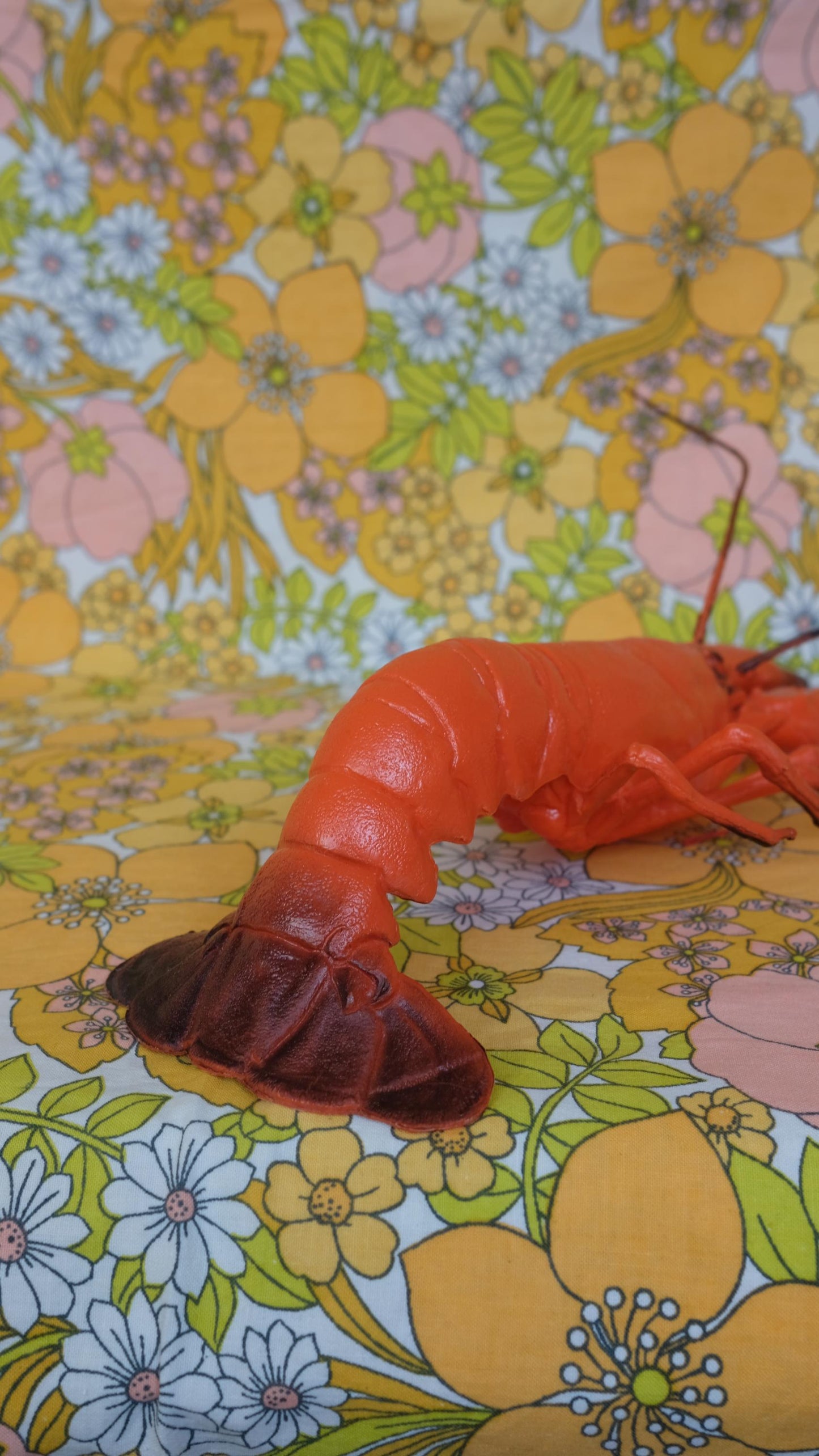 Homard de poissonnerie en plastique