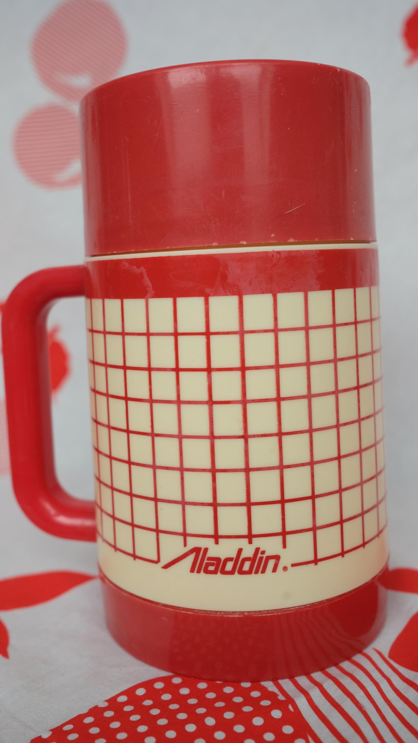 Thermos aladdin à carreaux