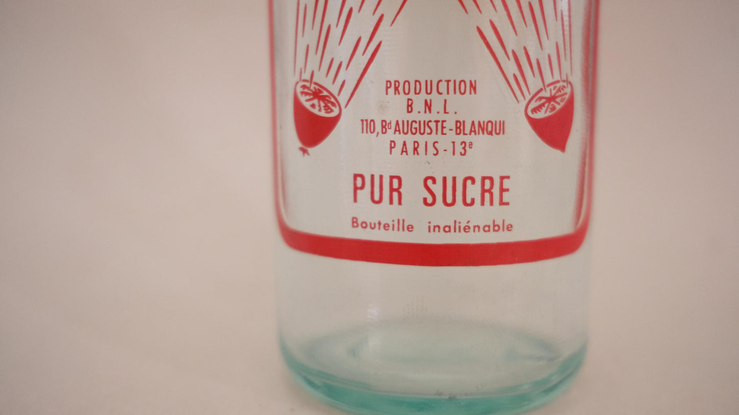 Bouteille de limonade "l'algérienne" vintage