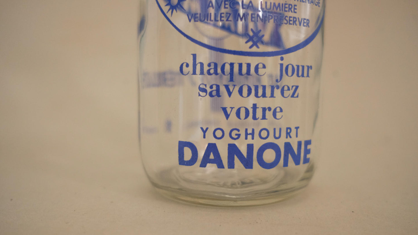 Bouteille de lait vitalait vintage sérigraphiée